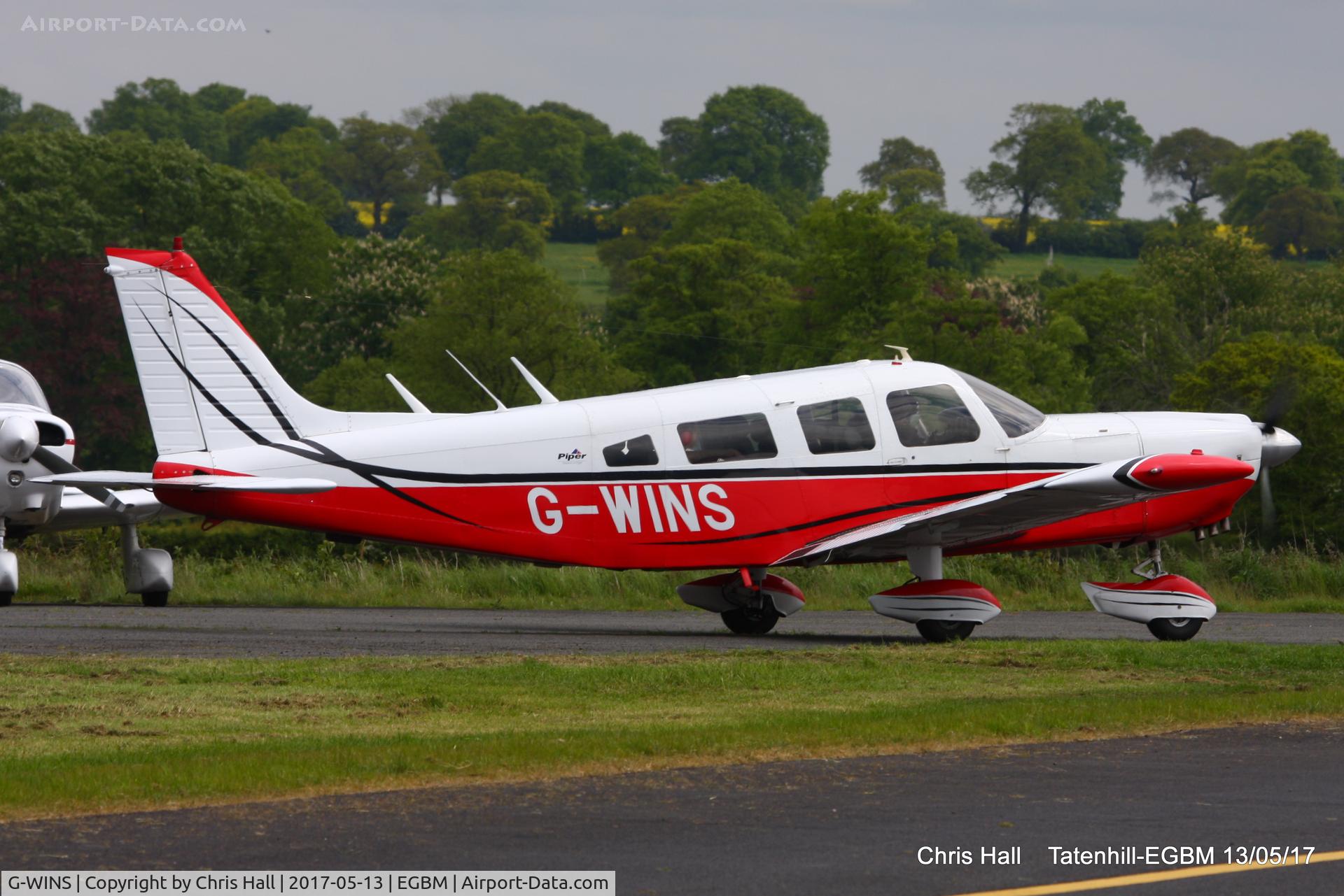 G-WINS, 1976 Piper PA-32-300 Cherokee Six Cherokee Six C/N 32-7640065, at the Tatenhill 