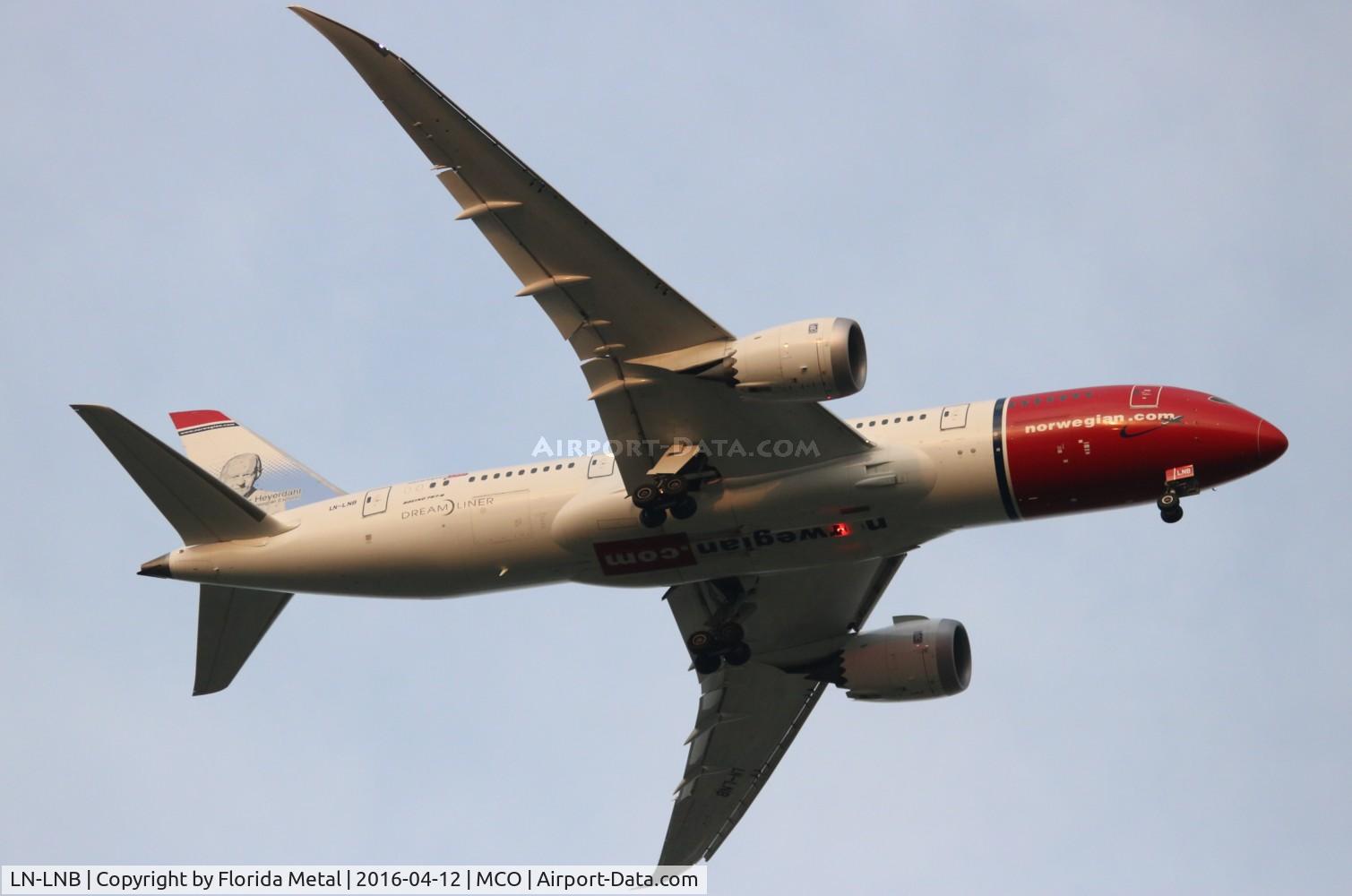 LN-LNB, 2013 Boeing 787-8 Dreamliner Dreamliner C/N 35305, Norwegian