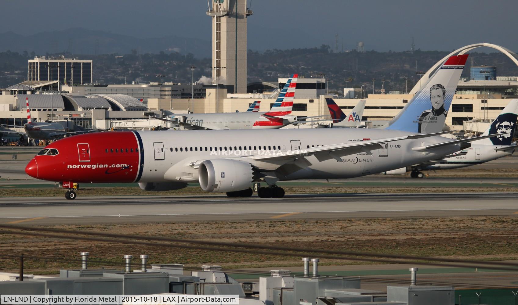 LN-LND, 2014 Boeing 787-8 Dreamliner Dreamliner C/N 35310, Norwegian