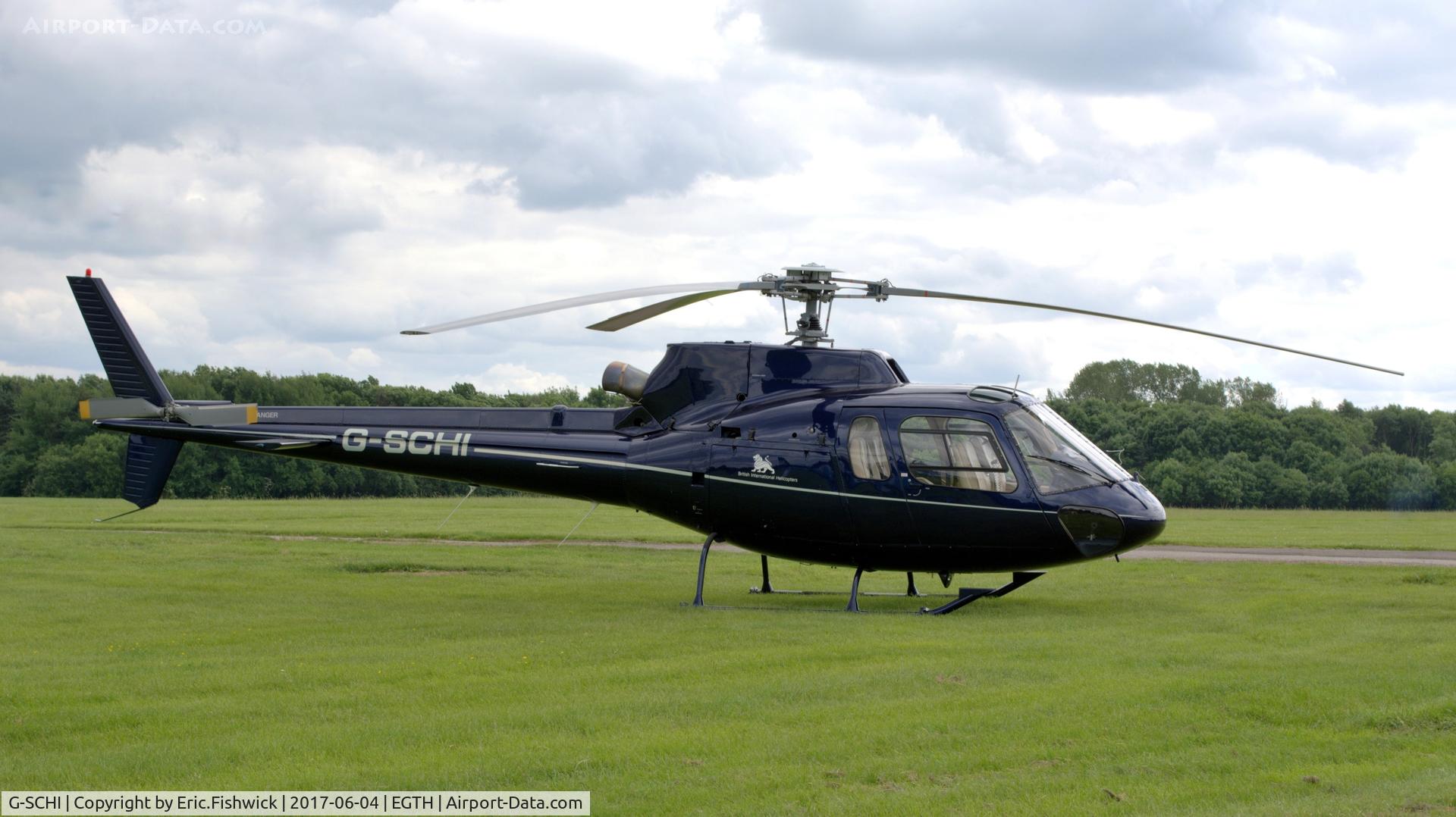 G-SCHI, 2000 Eurocopter AS-350B-2 Ecureuil Ecureuil C/N 3337, 2.G-SCHI at Shuttleworth Collection's 'Fly Navy,' June 2017.