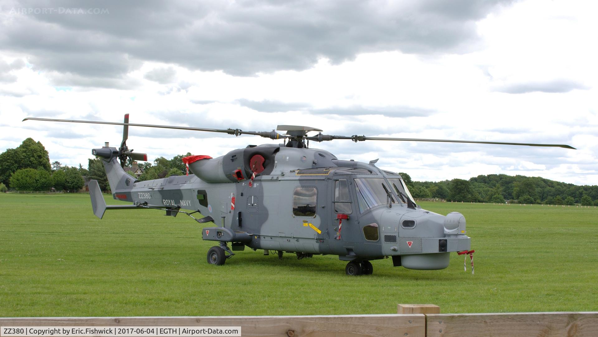 ZZ380, 2013 AgustaWestland AW-159 Wildcat HMA.2 C/N 499, 3. ZZ380 at Shuttleworth Collection's 'Fly Navy,' June 2017.