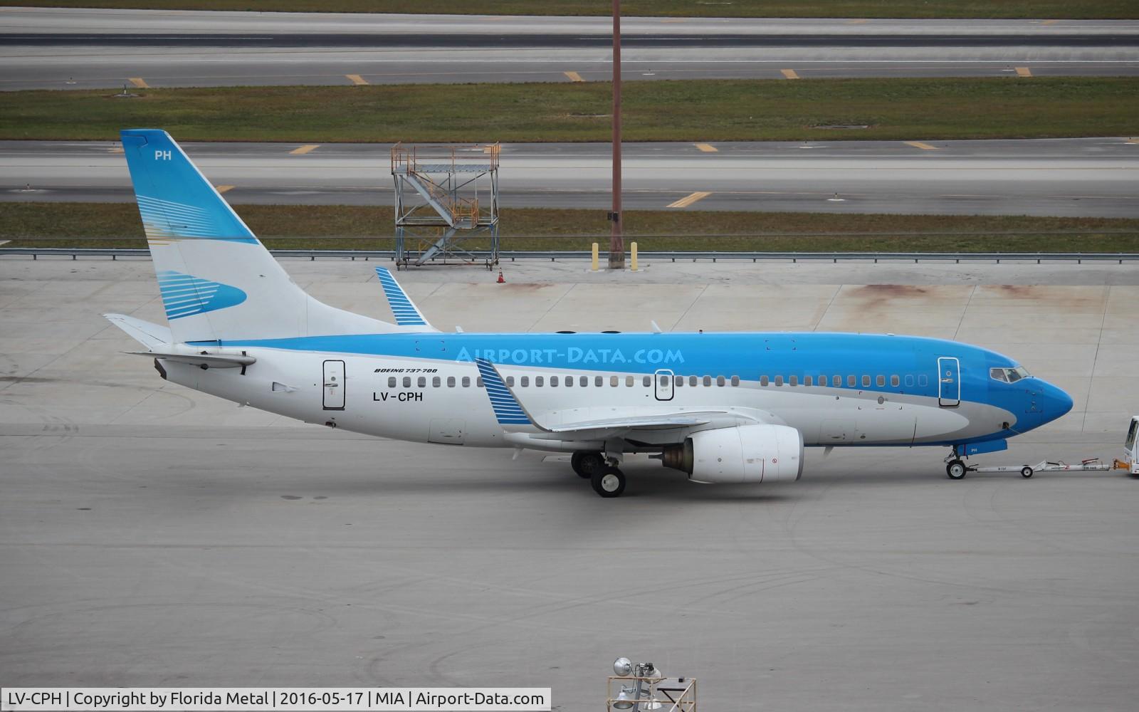 LV-CPH, 2001 Boeing 737-7Q8 C/N 28238, Aerolineas Argentinas