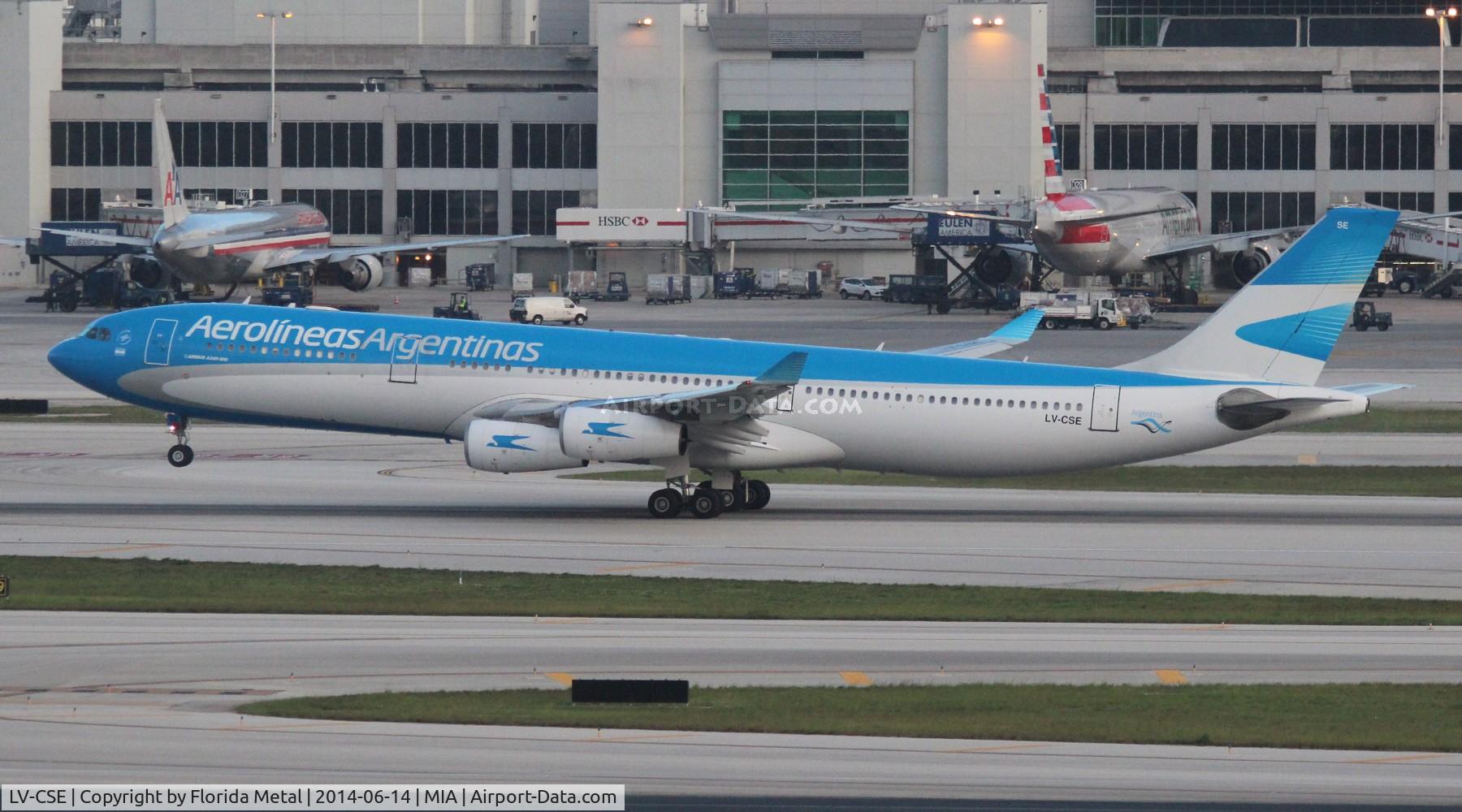 LV-CSE, 1996 Airbus A340-313 C/N 126, Aerolineas Argentinas