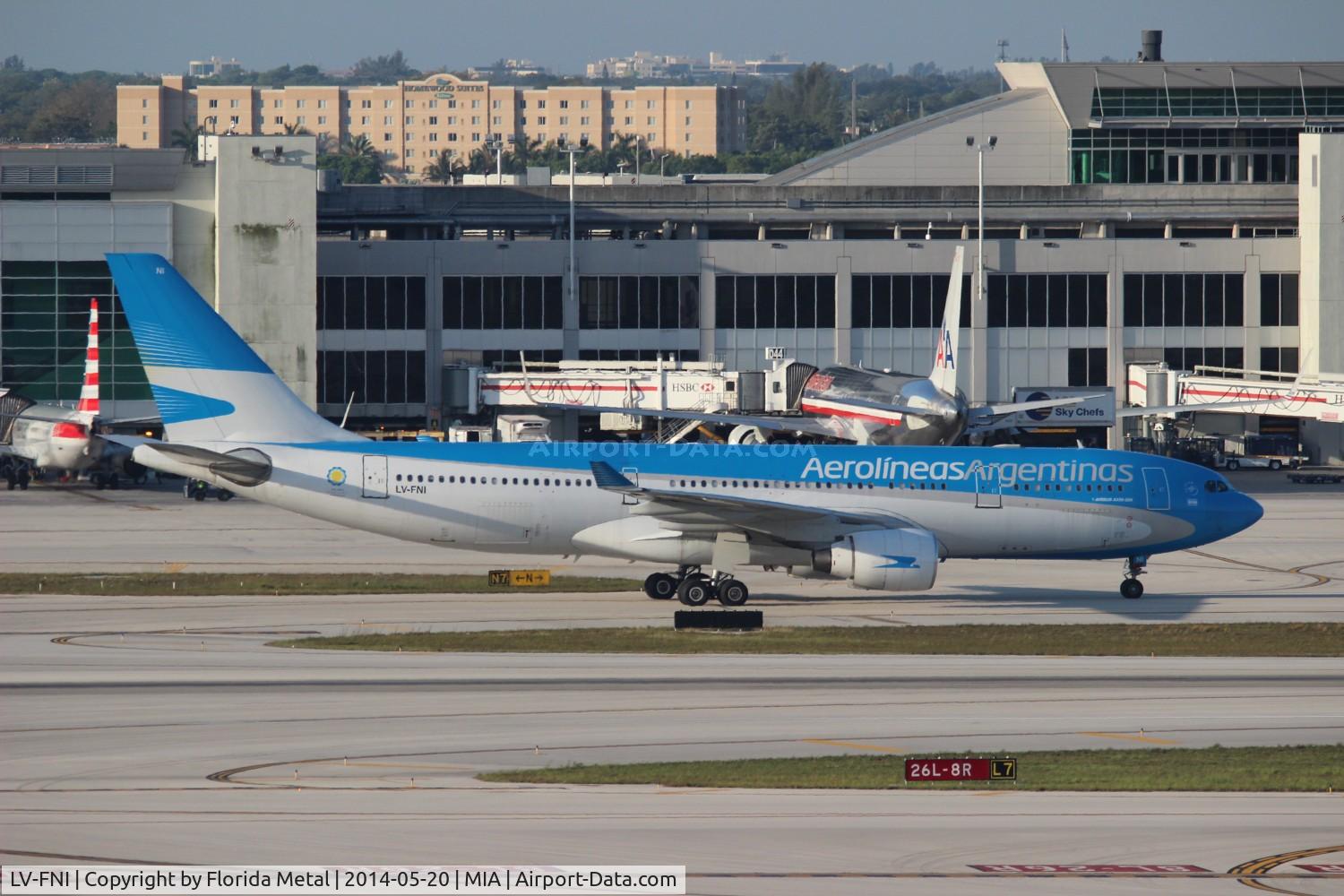 LV-FNI, 1999 Airbus A330-223 C/N 290, Aerolineas Argentinas