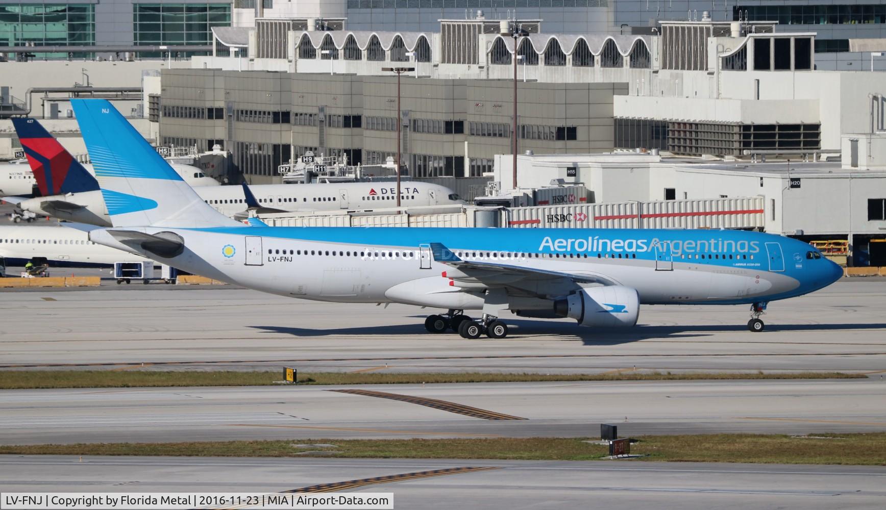 LV-FNJ, 1999 Airbus A330-223 C/N 300, Aerolineas Argentinas