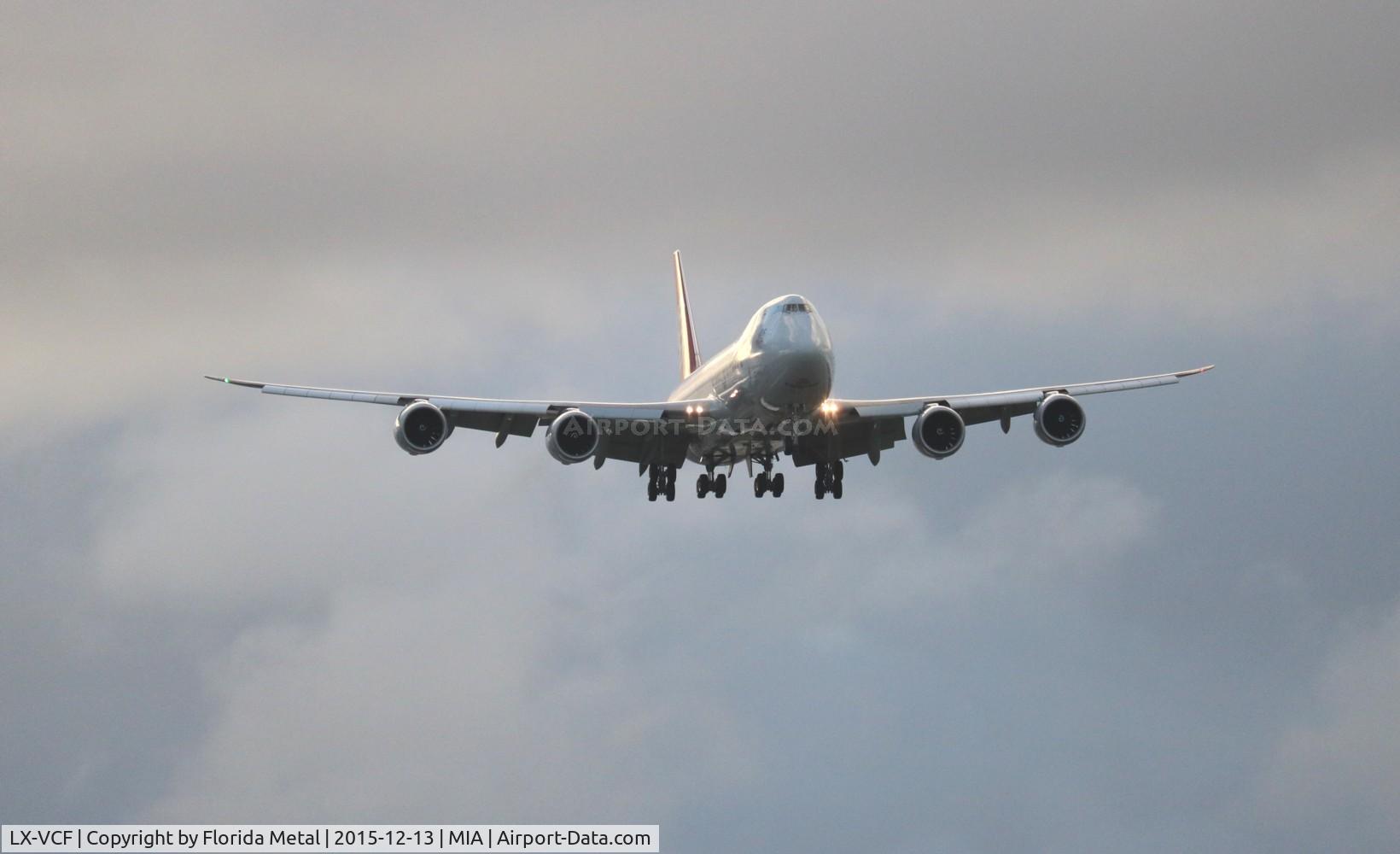 LX-VCF, 2012 Boeing 747-8R7F C/N 35811, Cargolux