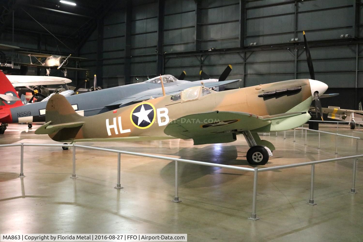 MA863, 1943 Supermarine 349 Spitfire F.Vc C/N Not found MA863, Spitfire