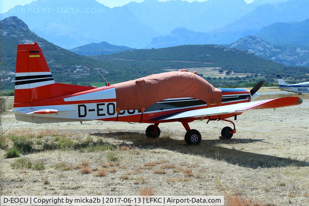 D-EOCU, American Aviation AA-5 Traveler C/N AA5-0018, Parked