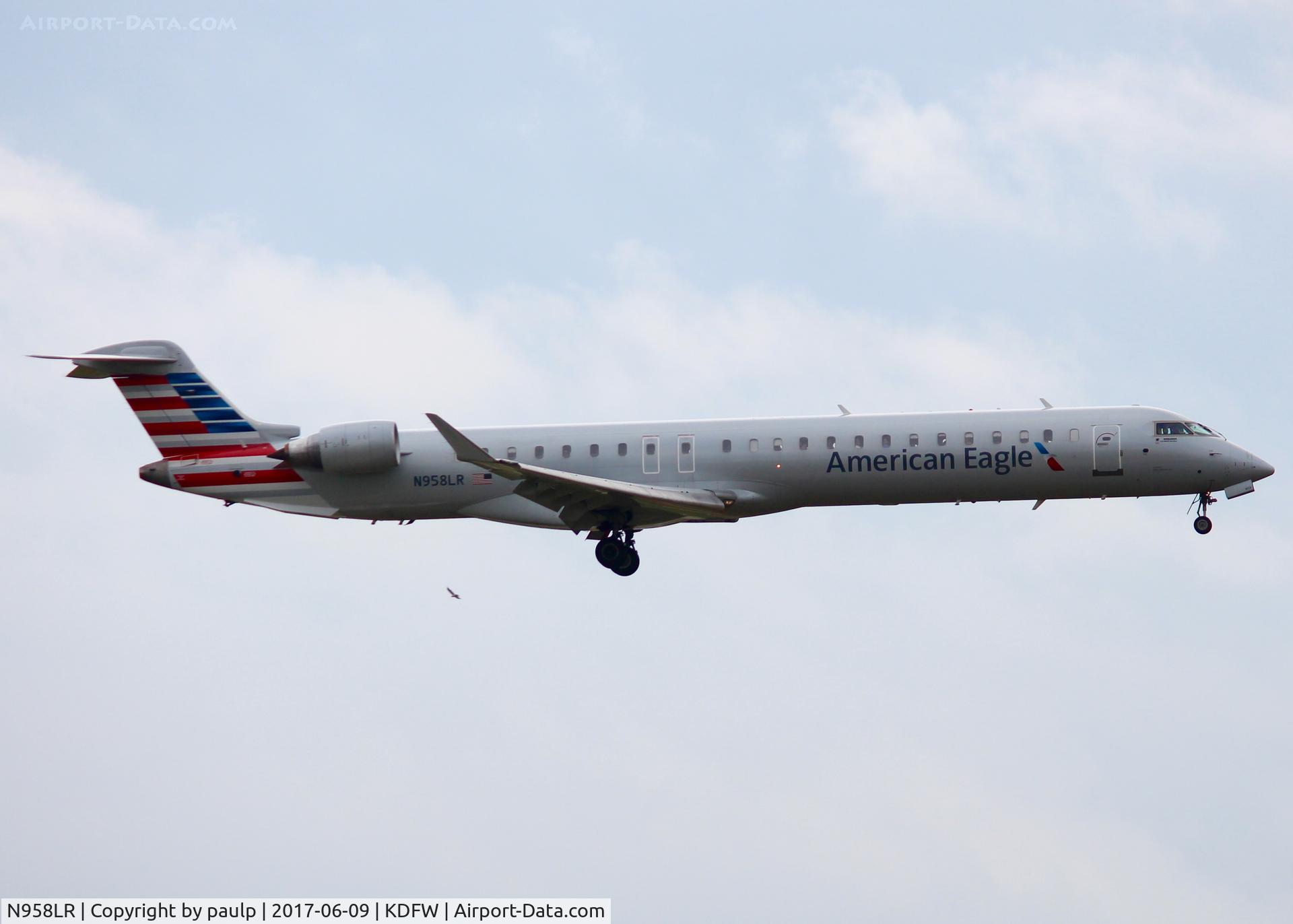 N958LR, 2015 Bombardier CRJ-900LR (CL-600-2D24) C/N 15378, At DFW.