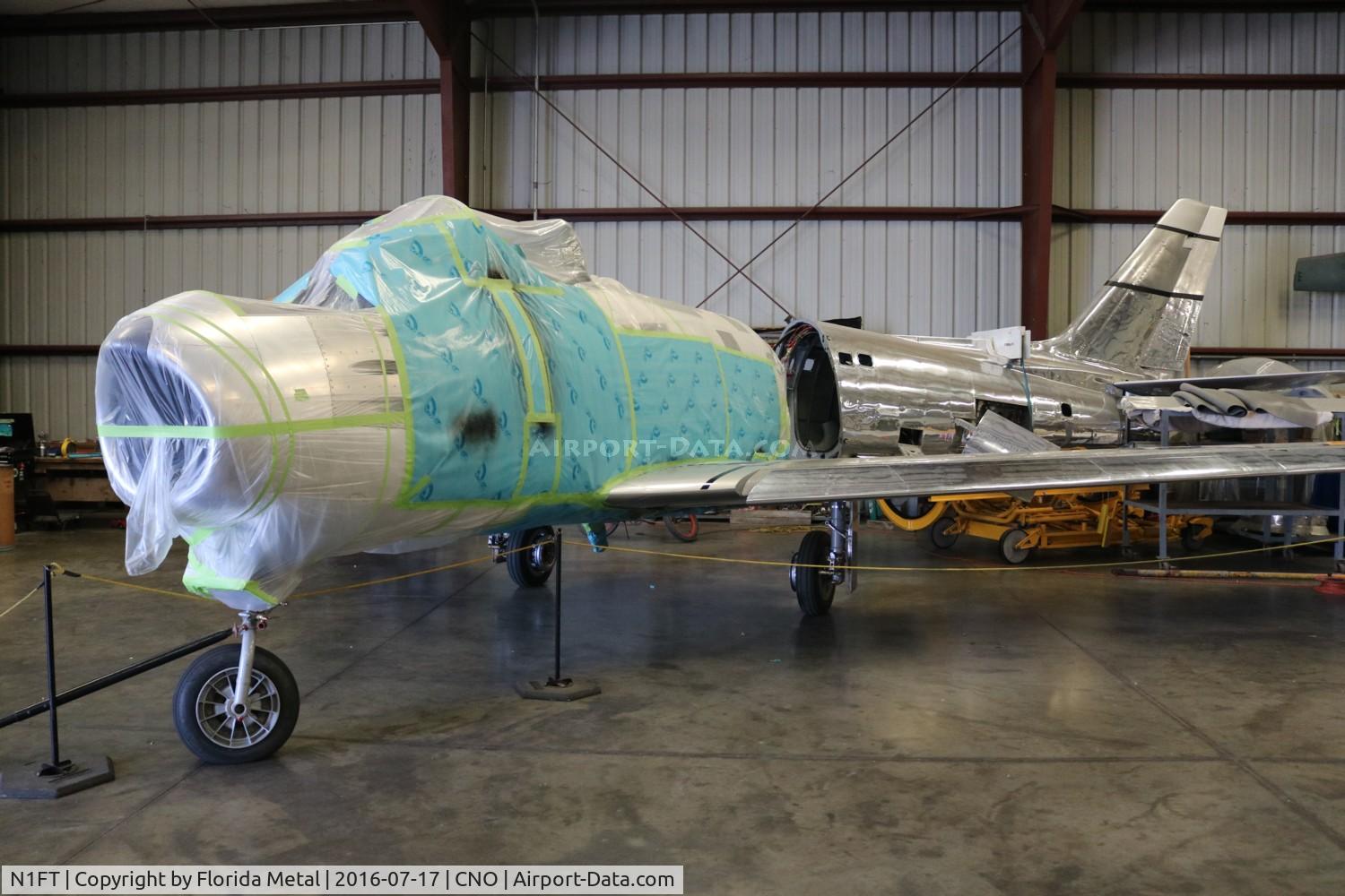 N1FT, 1956 Canadair CL-13B Sabre 6 C/N 1461, F-86E