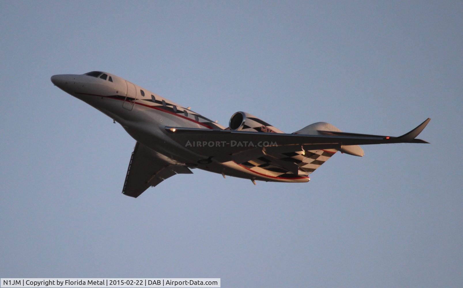 N1JM, 1996 Cessna 750 Citation X Citation X C/N 750-0005, NASCAR Jamie McMurray