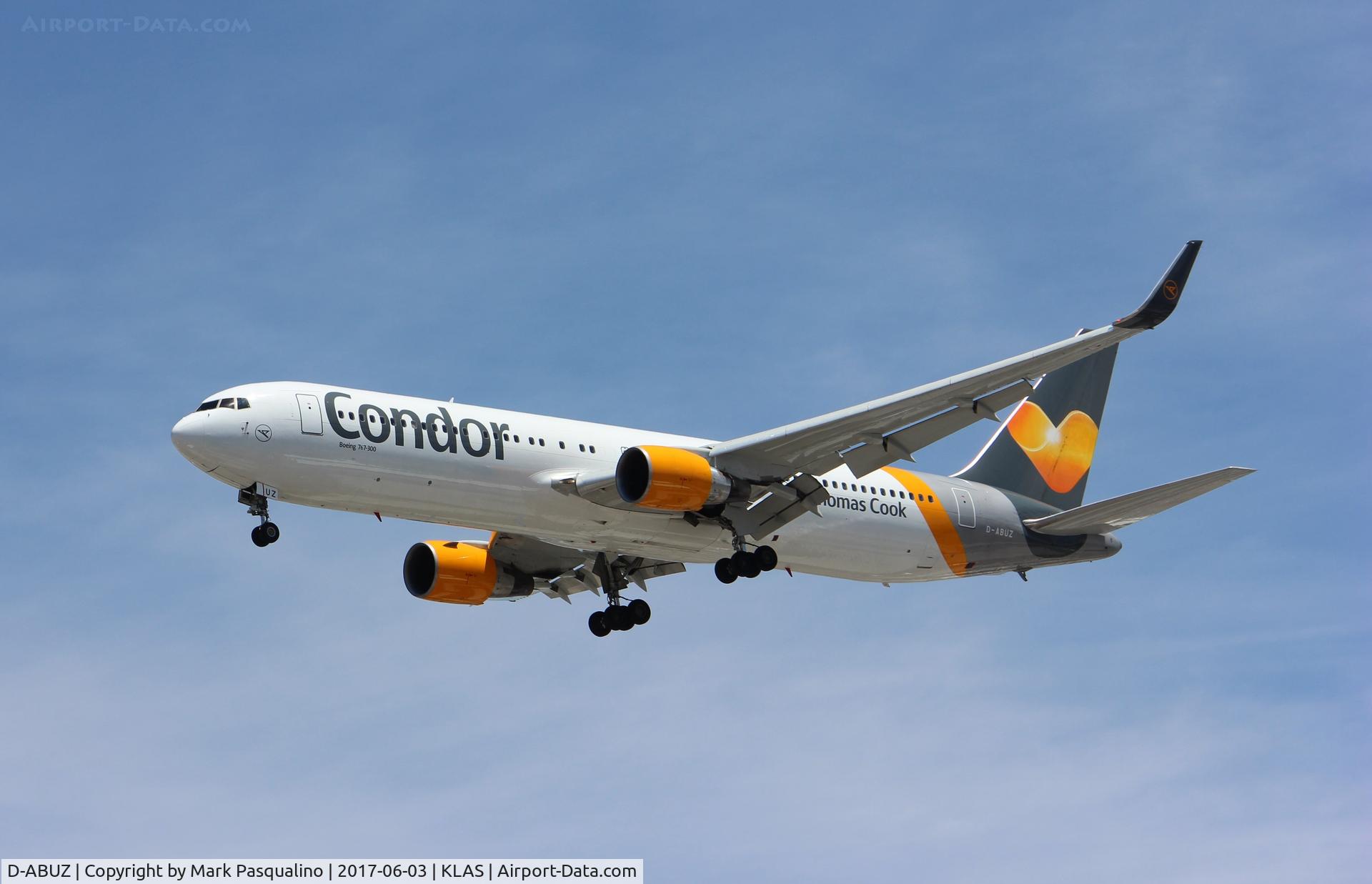 D-ABUZ, 1991 Boeing 767-330/ER C/N 25209, Boeing 767-300ER