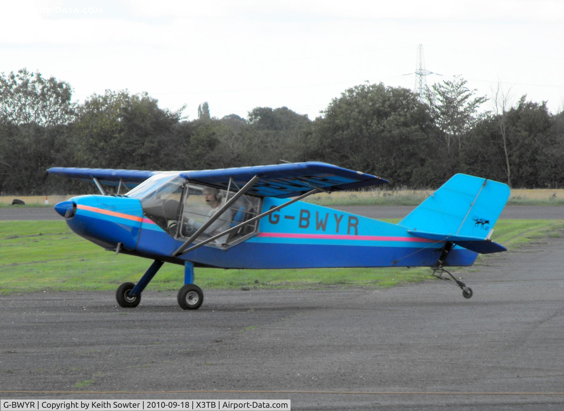 G-BWYR, 1996 Rans S-6-116 Coyote II C/N PFA 204A-13058, Winter Flyin