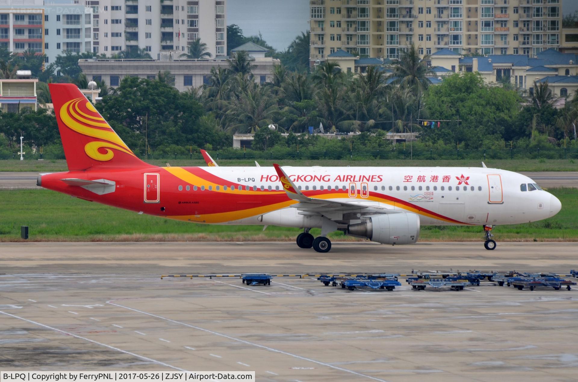 B-LPQ, 2016 Airbus A320-214 C/N 7077, HKA A320 in SYX