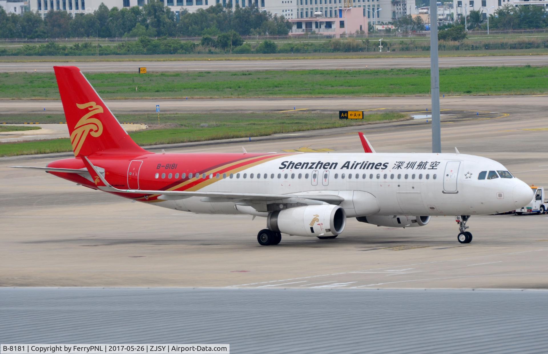 B-8181, 2017 Airbus A320-232 C/N 7420, Shenzhen A320