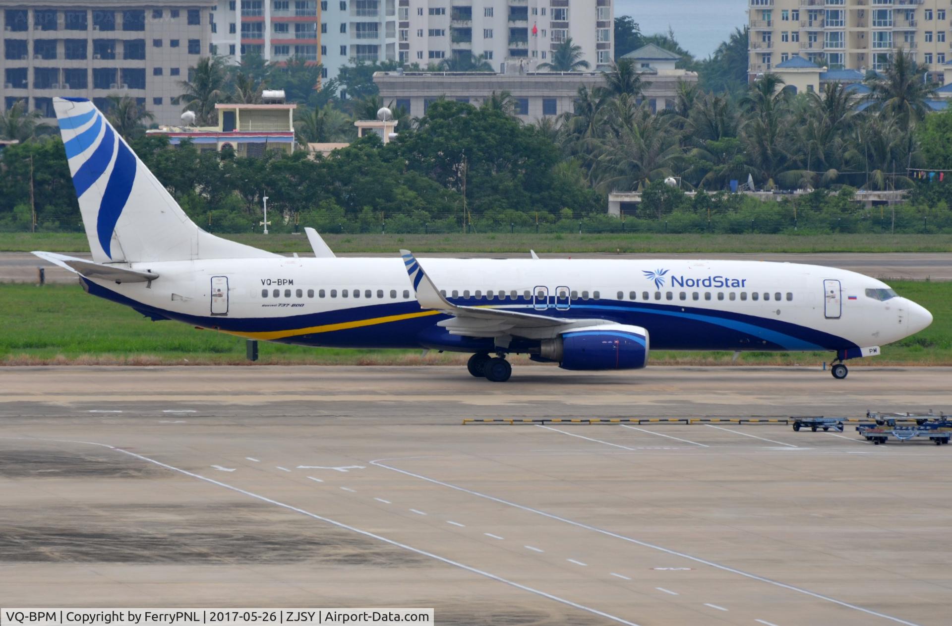 VQ-BPM, 2004 Boeing 737-8AS C/N 33812, Nordstar B738 in SYX, former EI-DCS