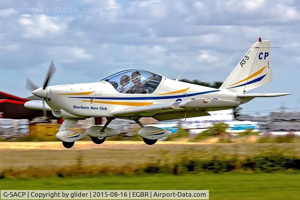 G-SACP, 2013 Aero AT-3 R100 C/N AT3-062, arrival