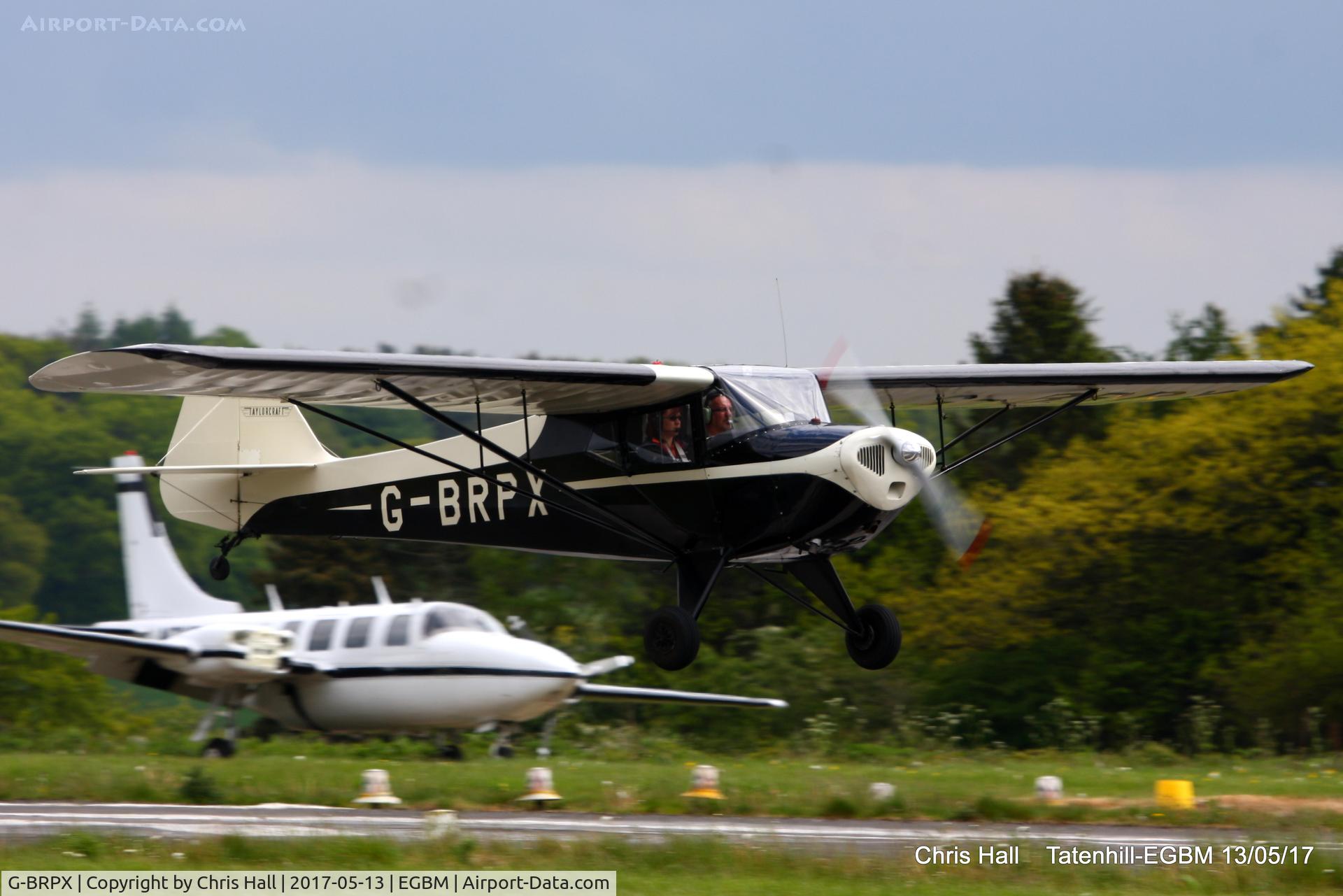 G-BRPX, 1945 Taylorcraft BC-12D Twosome C/N 6462, at the Tatenhill 