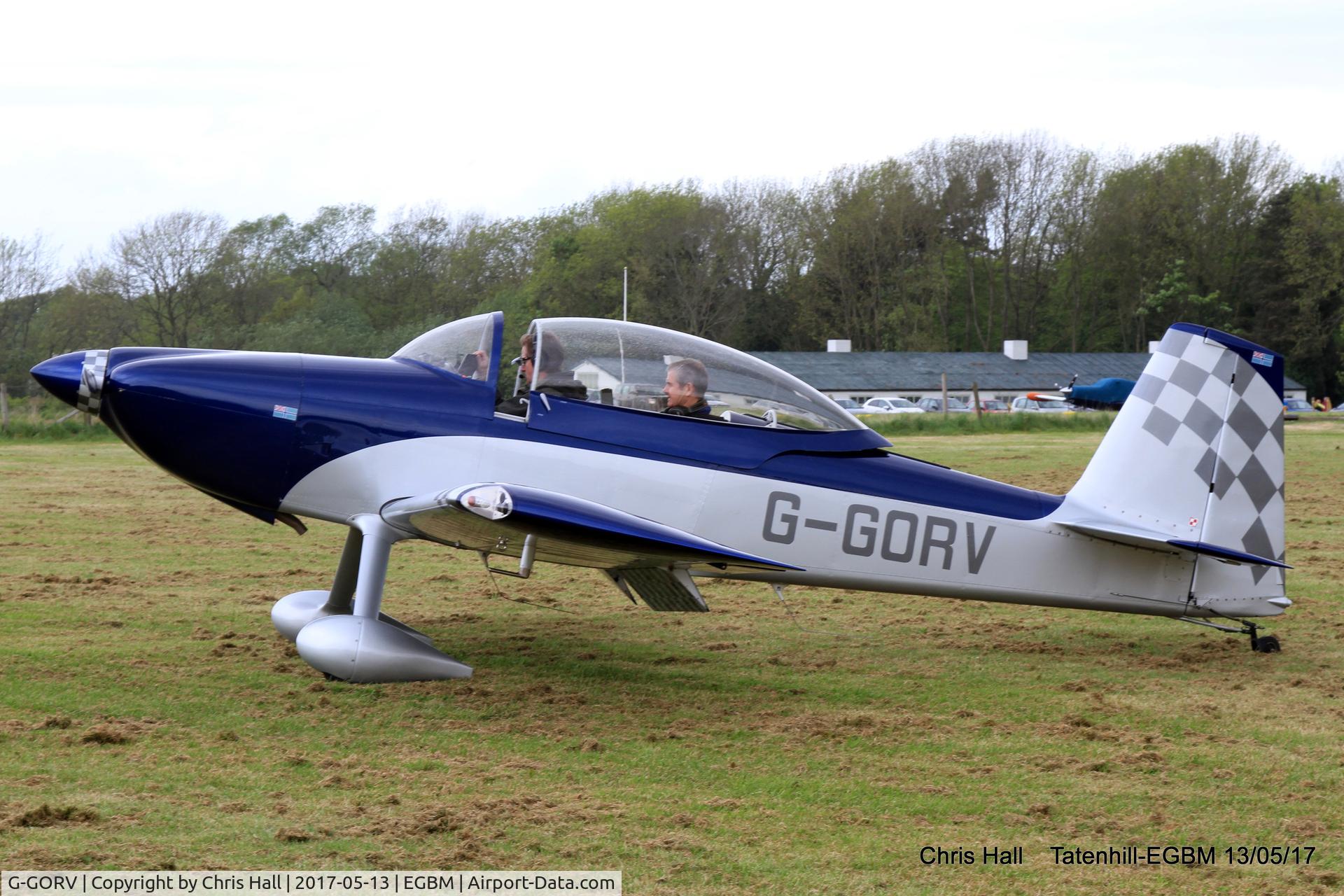 G-GORV, 2013 Vans RV-8 C/N LAA 303-14847, at the Tatenhill 