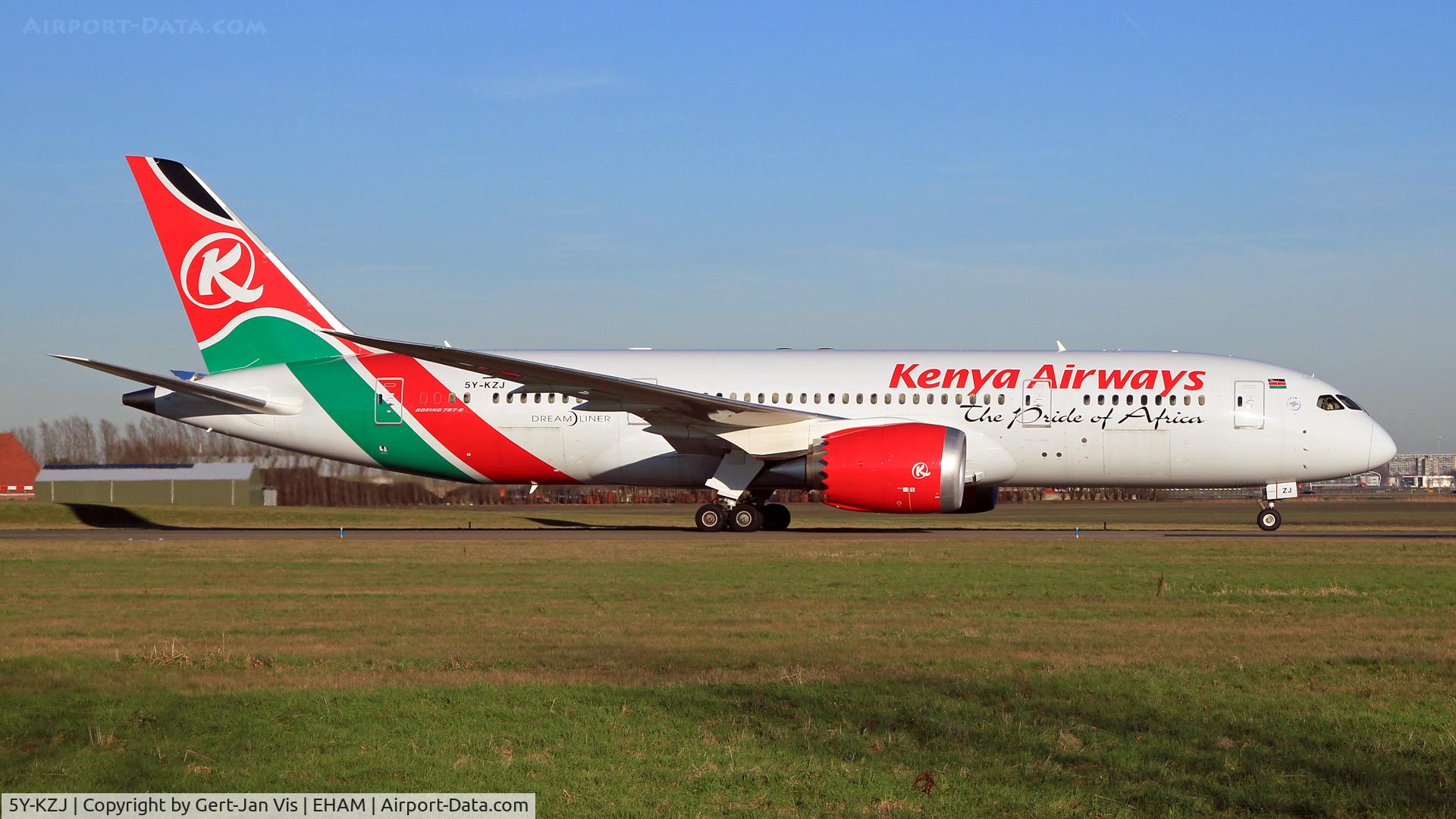 5Y-KZJ, 2015 Boeing 787-8 Dreamliner Dreamliner C/N 36046, Gone already