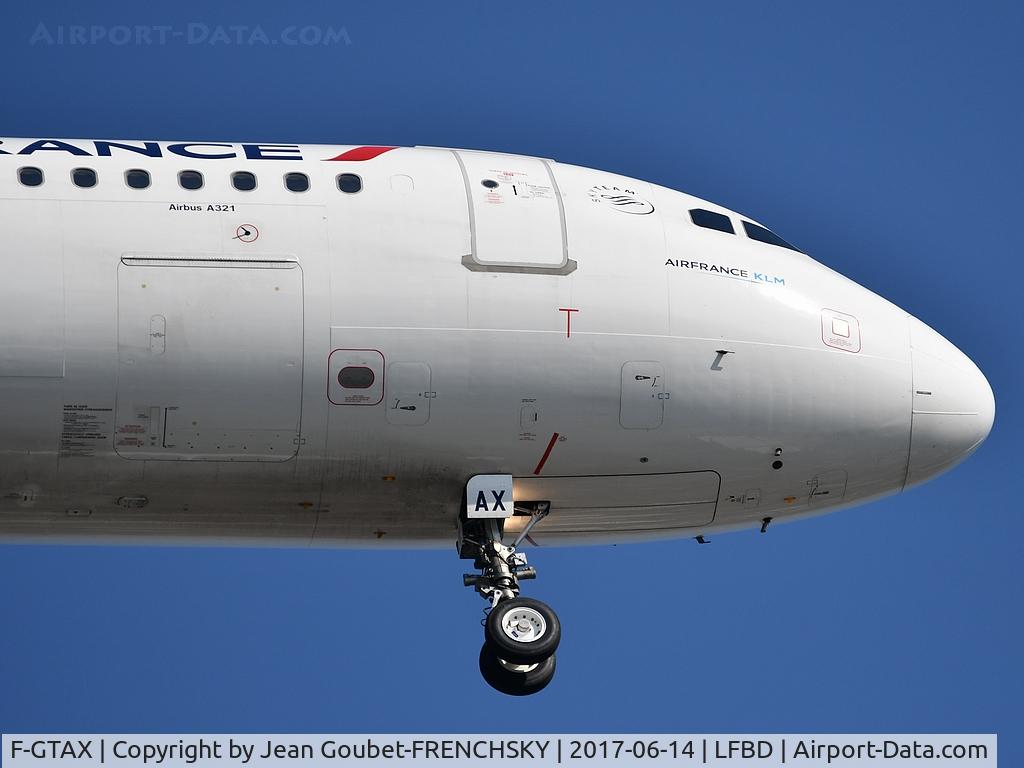 F-GTAX, 2009 Airbus A321-212 C/N 3930, AF6266 from Paris Orly landing runway 23