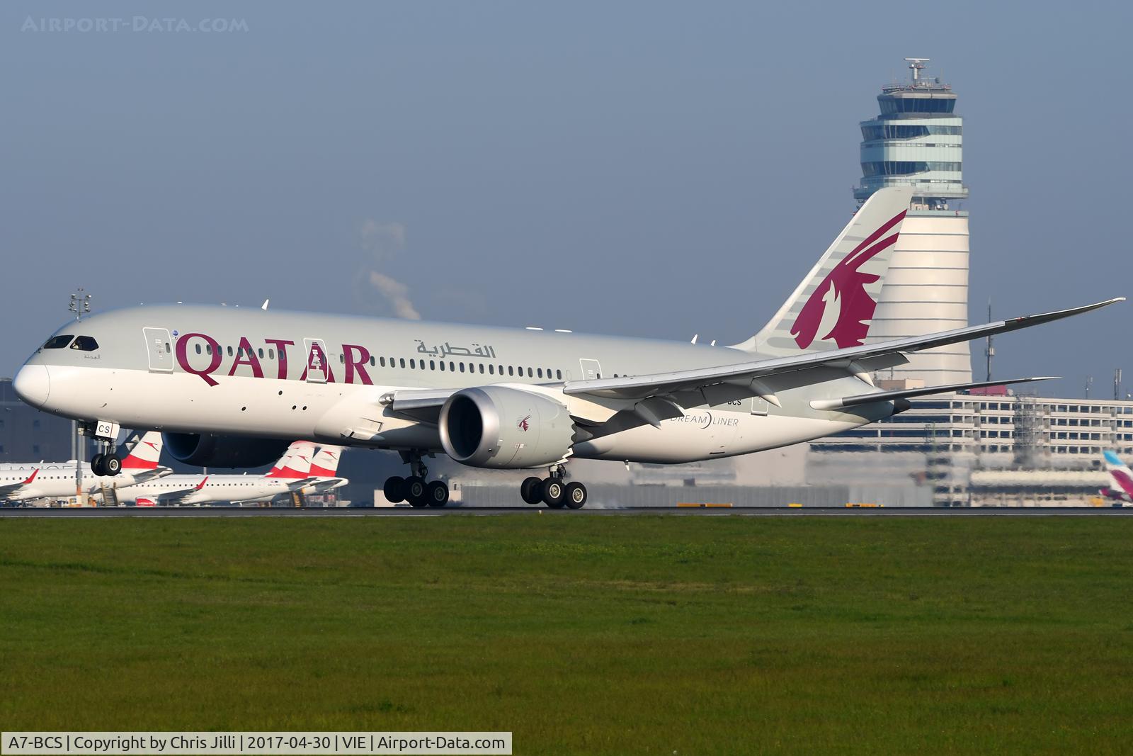 A7-BCS, 2015 Boeing 787-8 Dreamliner Dreamliner C/N 38337, Qatar Airways