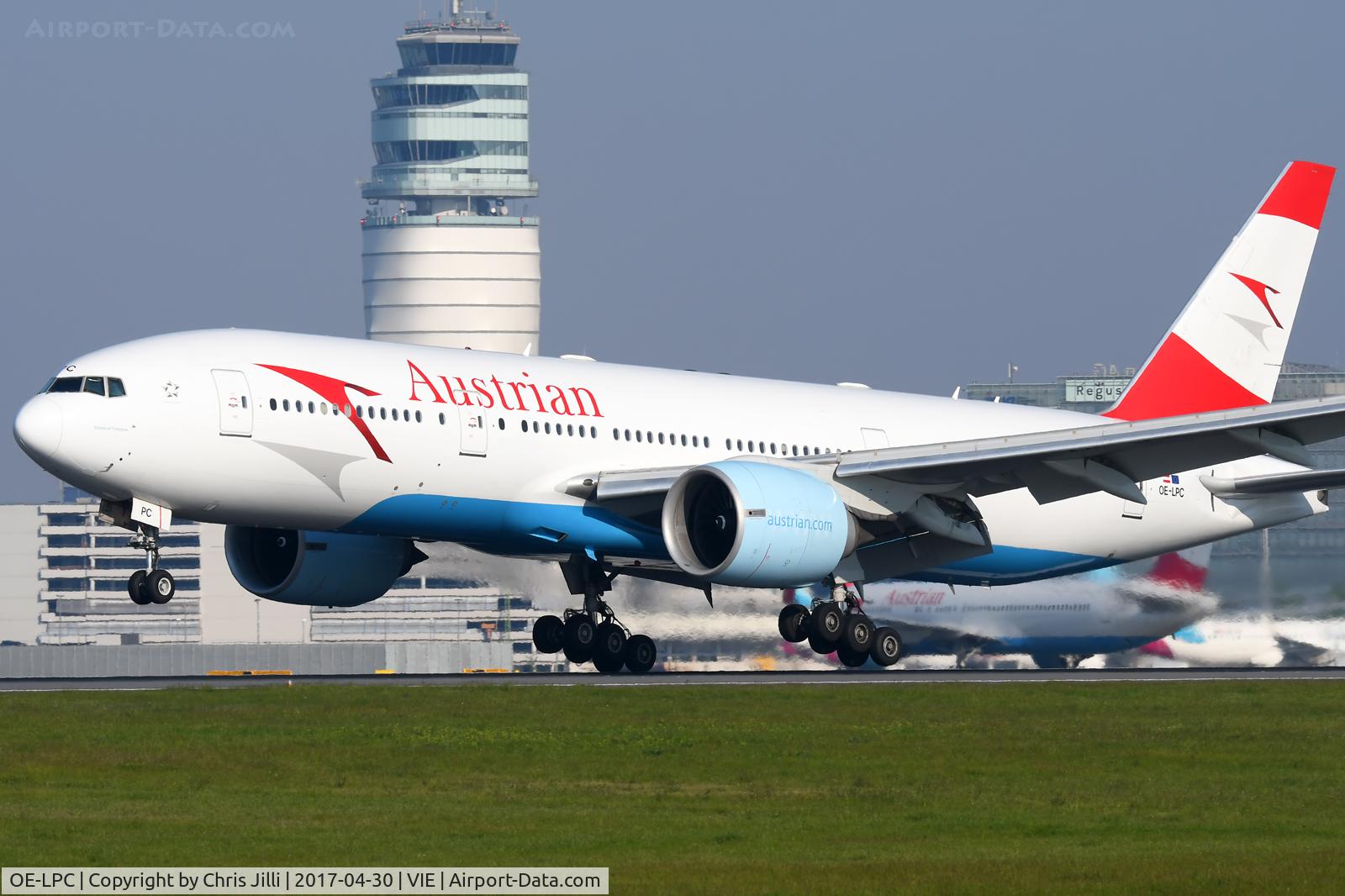 OE-LPC, 2002 Boeing 777-2Z9/ER C/N 29313, Austrian Airlines