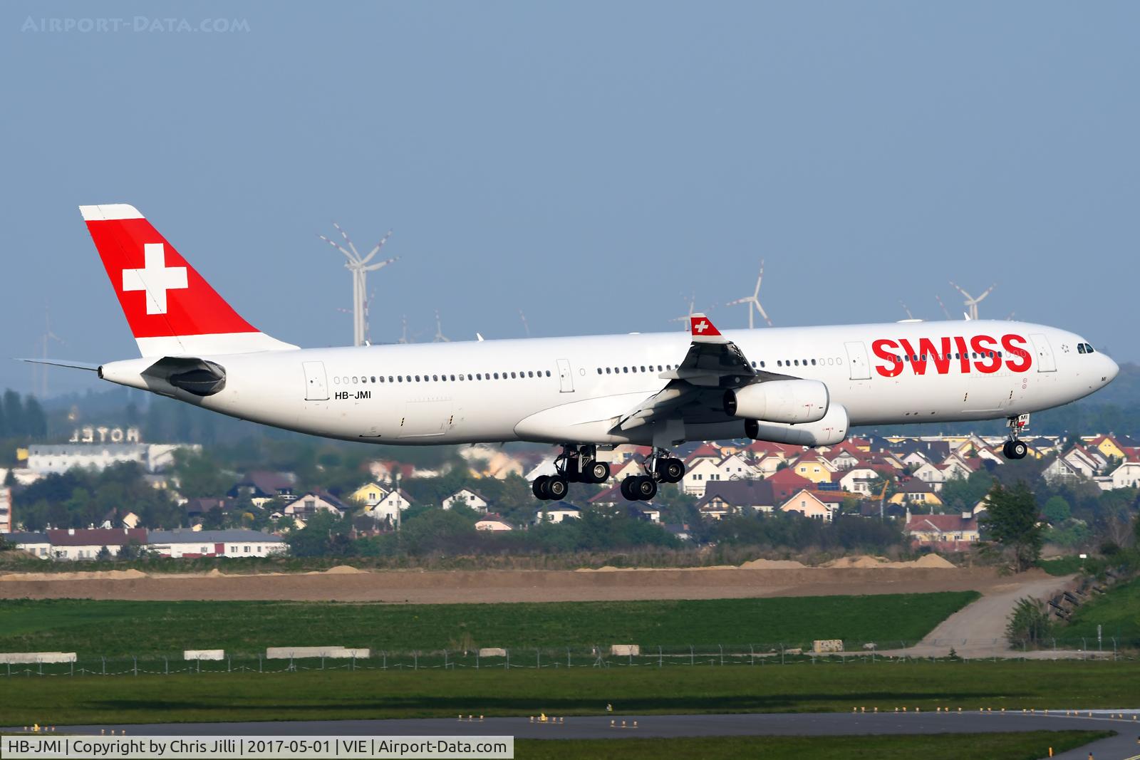 HB-JMI, 2004 Airbus A340-313 C/N 598, Swiss