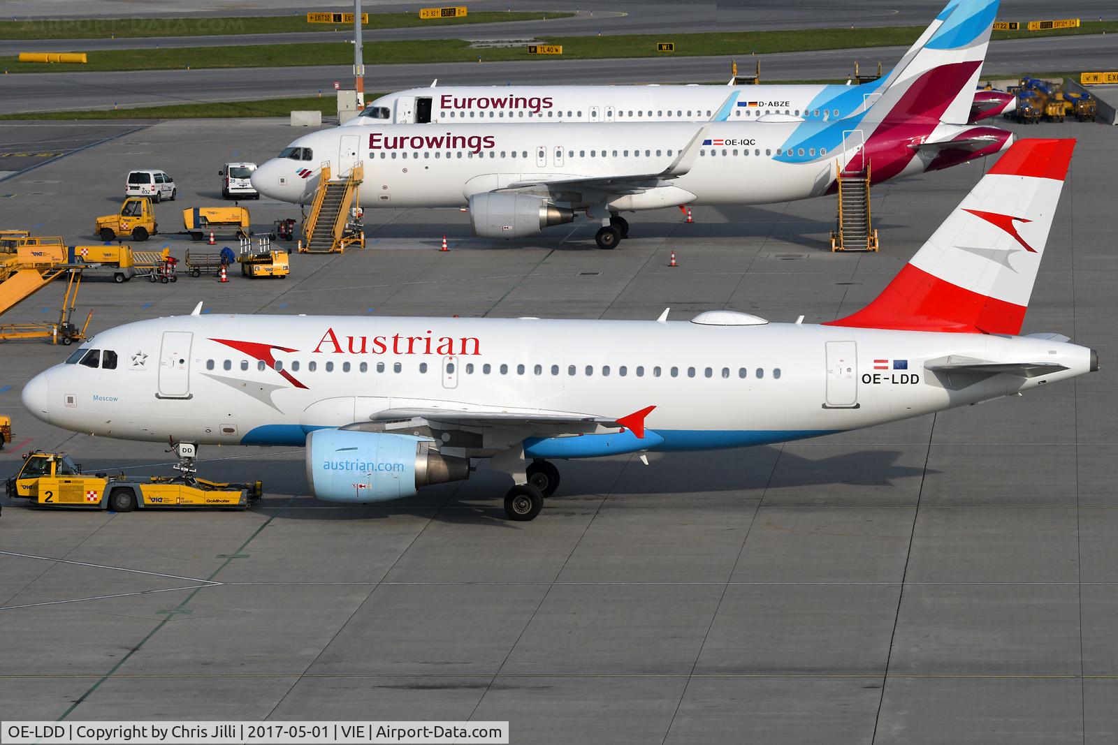 OE-LDD, 2005 Airbus A319-112 C/N 2416, Austrian Airlines