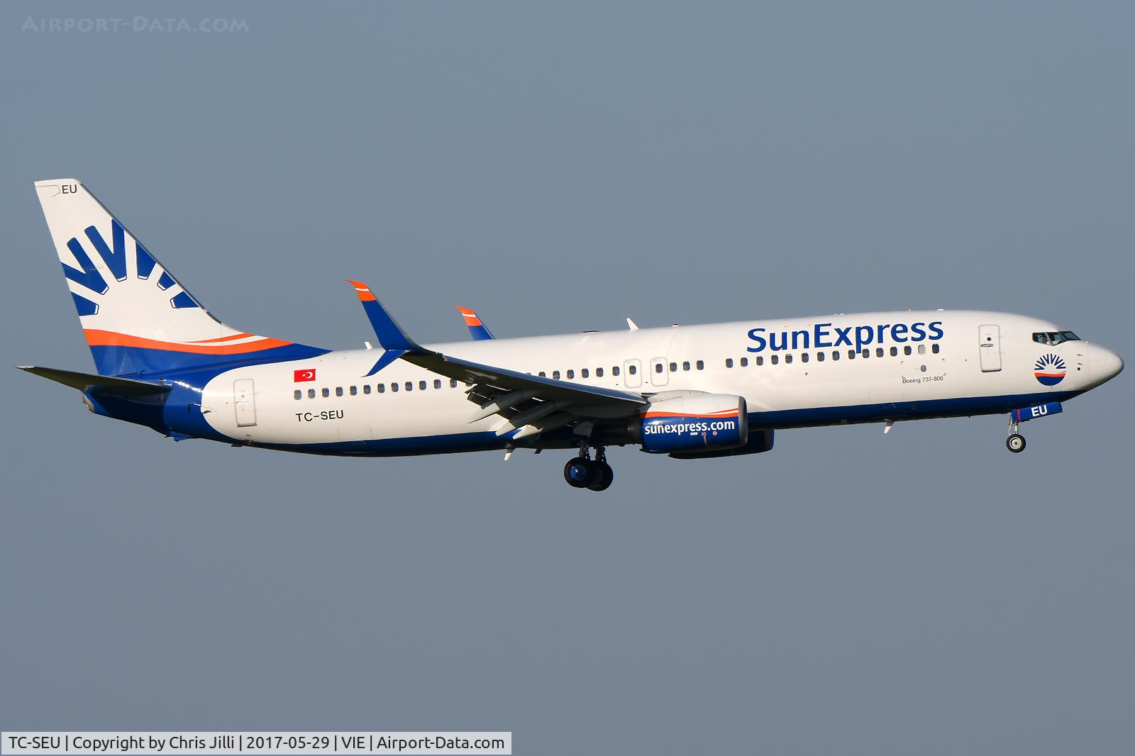 TC-SEU, 2016 Boeing 737-8HC C/N 61181, SunExpress