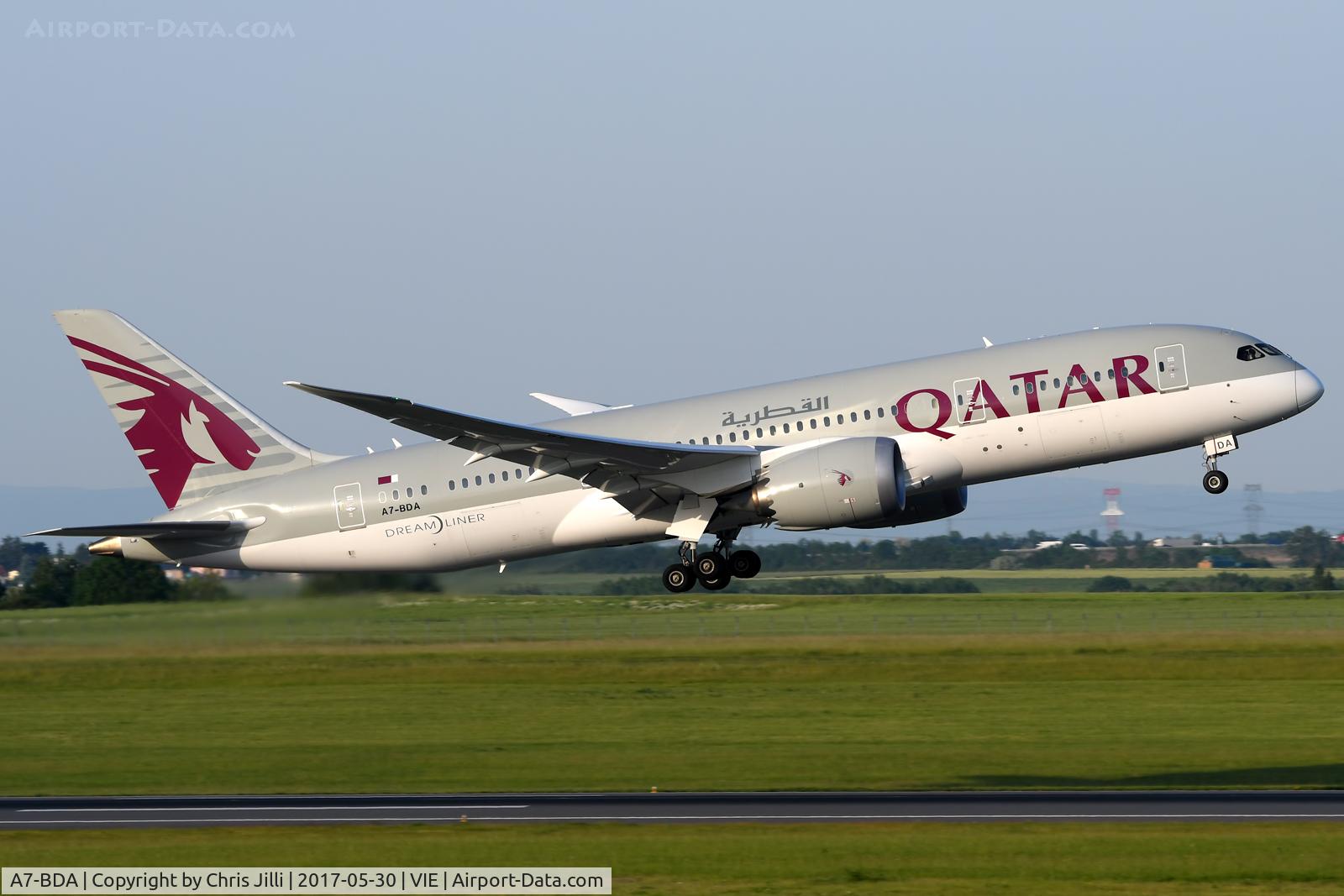 A7-BDA, 2016 Boeing 787-8 Dreamliner Dreamliner C/N 38345, Qatar Airways