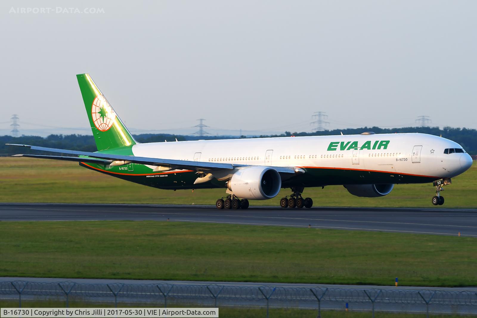 B-16730, 2016 Boeing 777-300/ER C/N 62286, EVA Air
