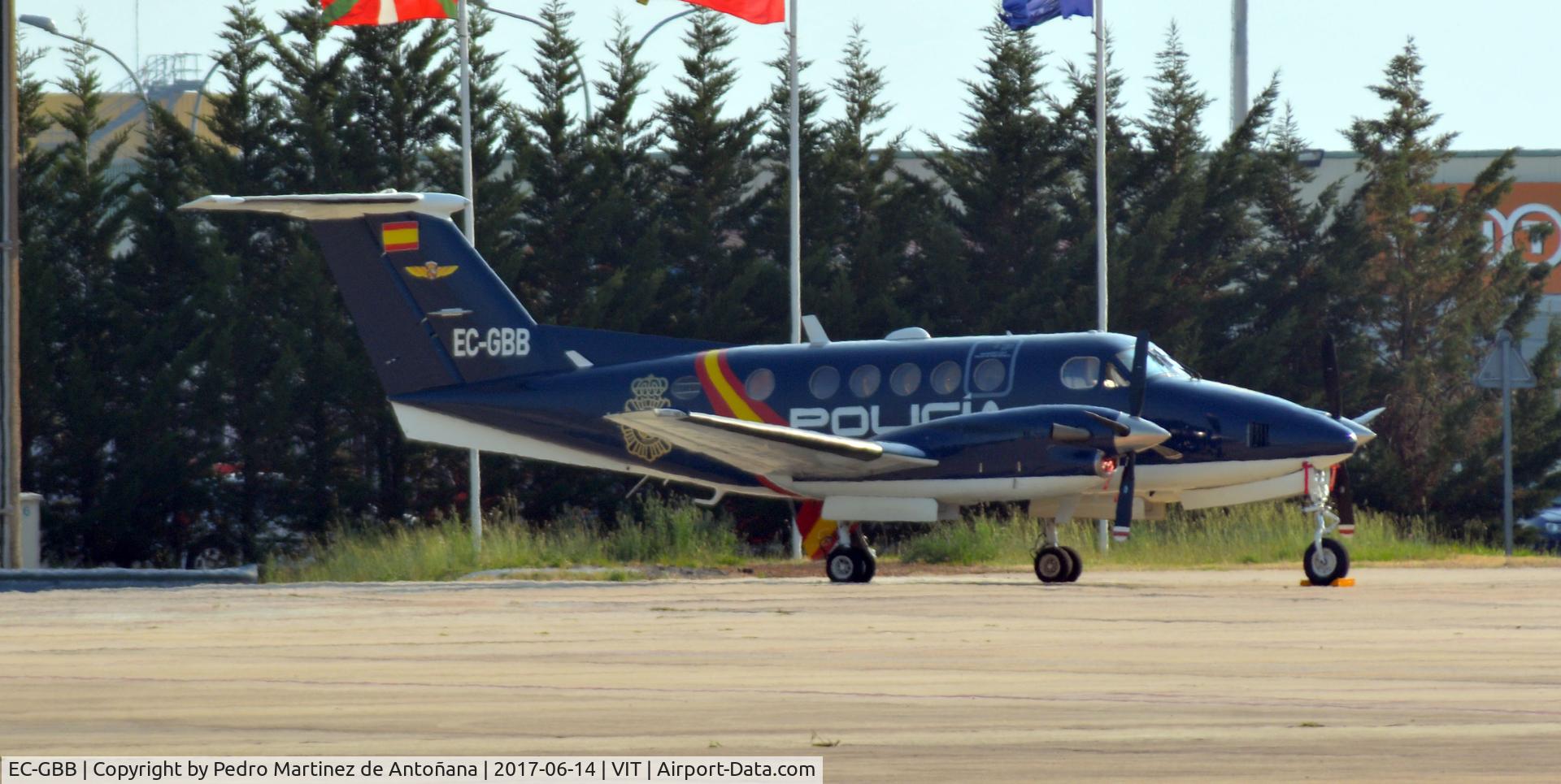 EC-GBB, 1976 Beech 200 Super King Air C/N BB-182, Foronda - Vitoria-Gasteiz - España