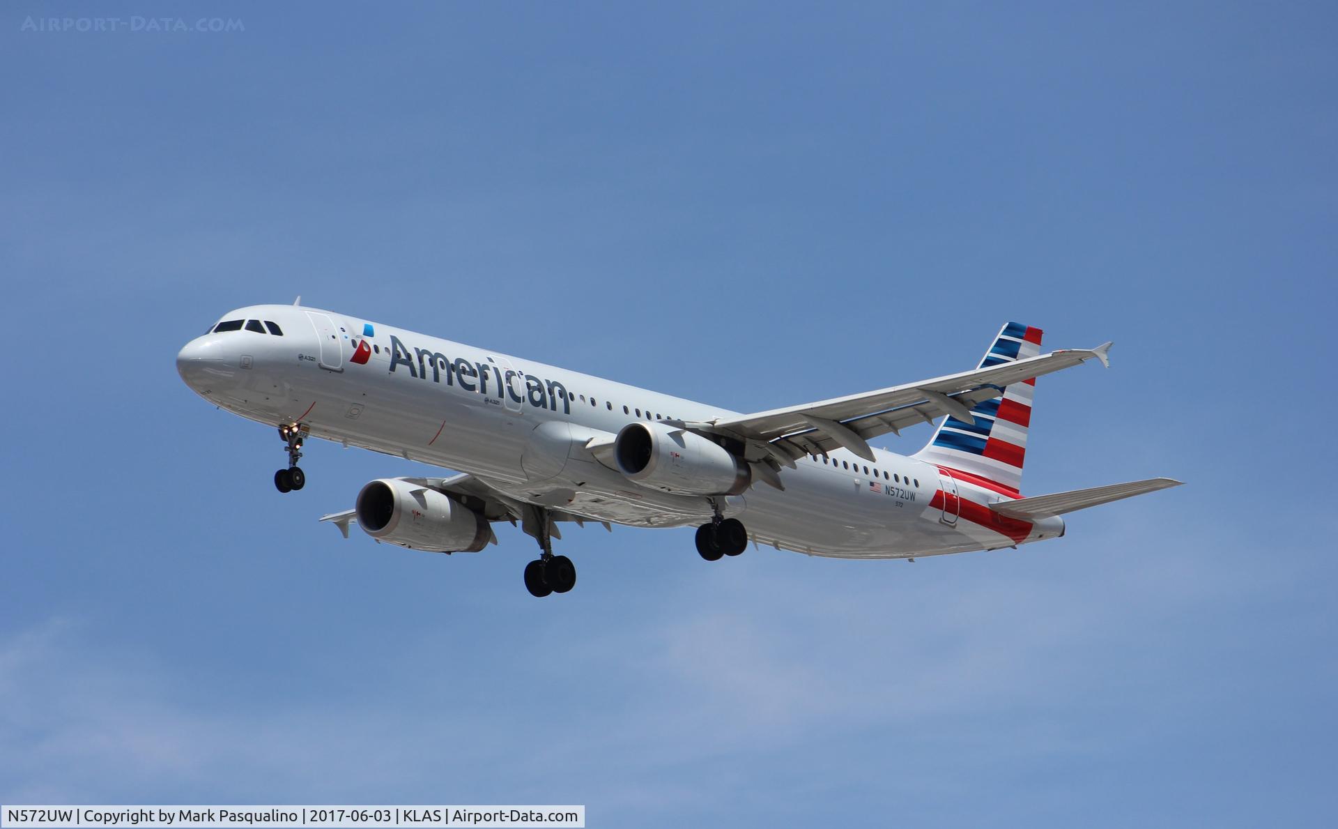 N572UW, 2013 Airbus A321-231 C/N 5899, Airbus A321