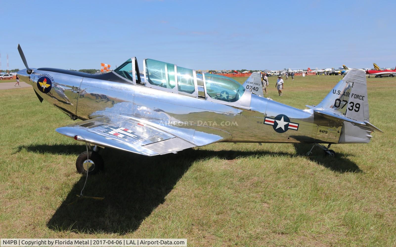 N4PB, 1950 Temco T-35 Buckaroo (TE-1B) C/N 6007, Temco T-35