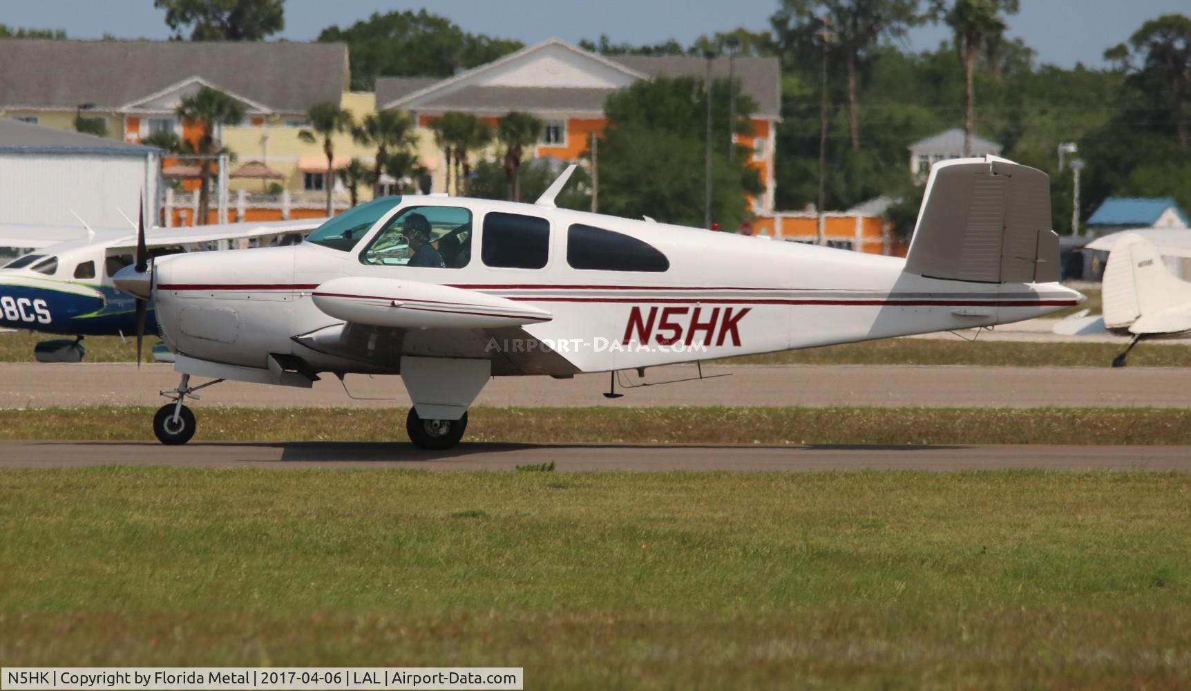 N5HK, 1957 Beech H35 Bonanza C/N D-4914, Beech H35