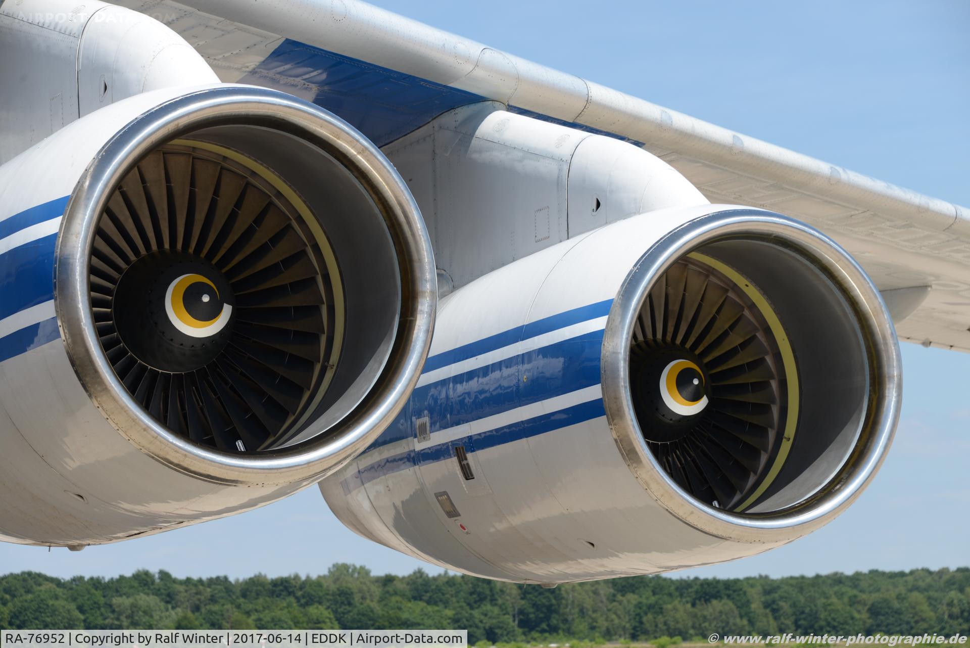 RA-76952, 2010 Ilyushin Il-76TD-90VD C/N 2093422743, Ilyushin Il-76 - RA-76952 - 14.06.2017 - CGN