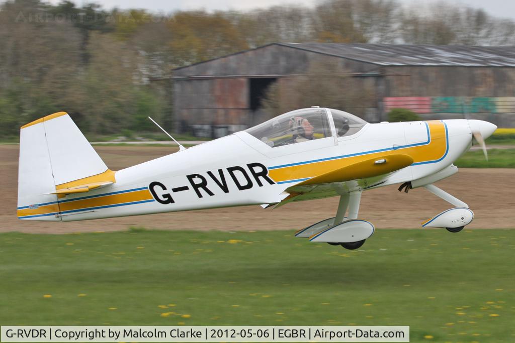 G-RVDR, 2001 Vans RV-6A C/N PFA 181A-13098, Vans RV-6A at Breighton Airfield's Mayhem Fly-In. May 6th 2012.