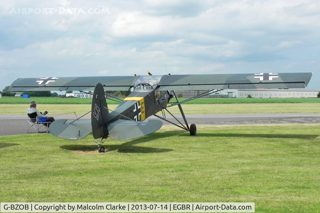 G-BZOB, 2004 Slepcev Storch C/N PFA 316-13592, Slepcev Storch at Breighton Airfield's Wings & Wheels Weekend. July 14th 2013.