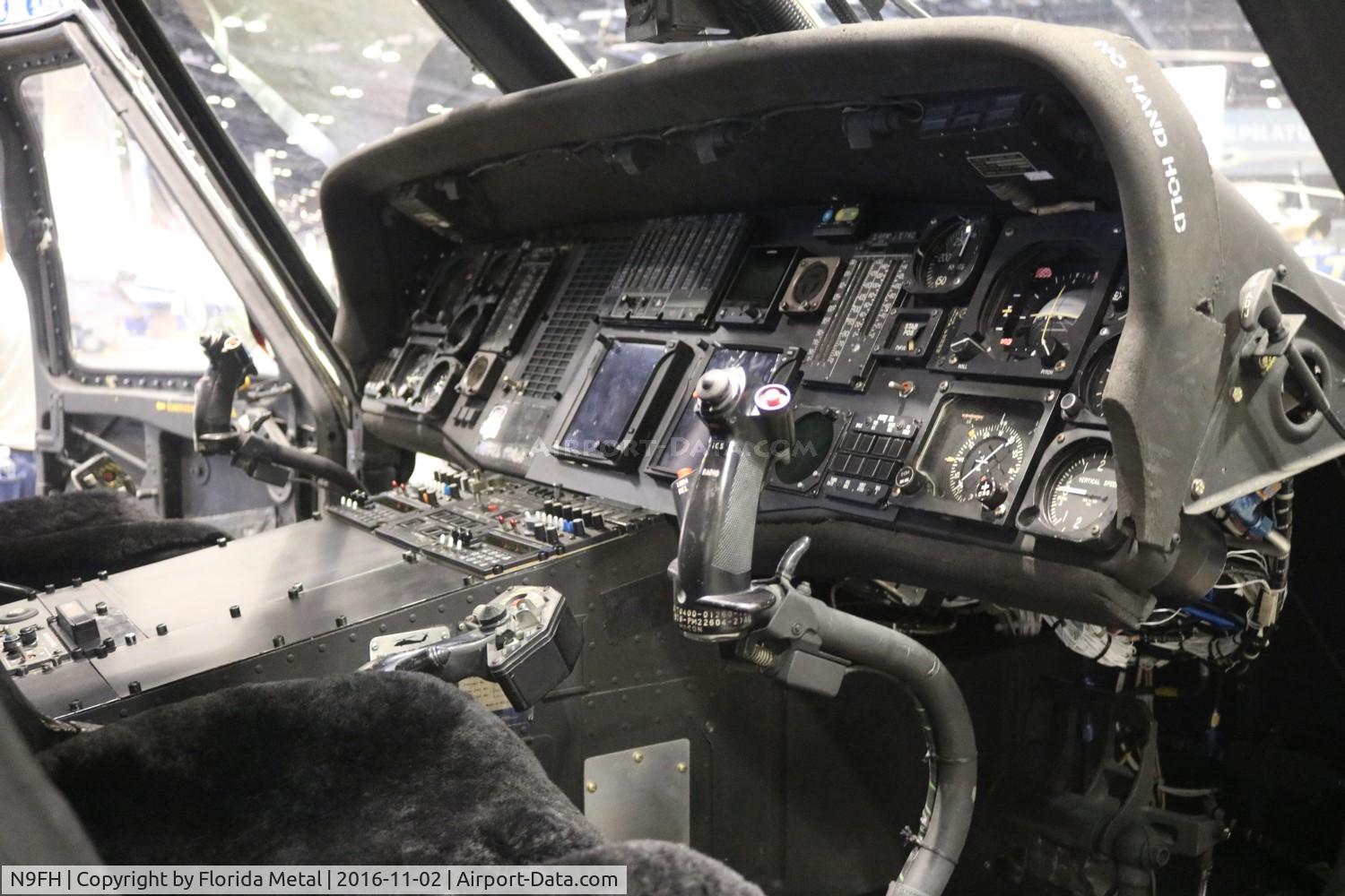 N9FH, 1980 Sikorsky UH-60A Black Hawk C/N 70-219, UH-60A at NBAA Orlando 2016