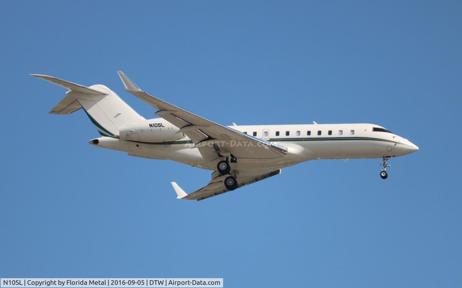 N10SL, 2006 Bombardier BD-700-1A11 Global 5000 C/N 9221, Global 5000
