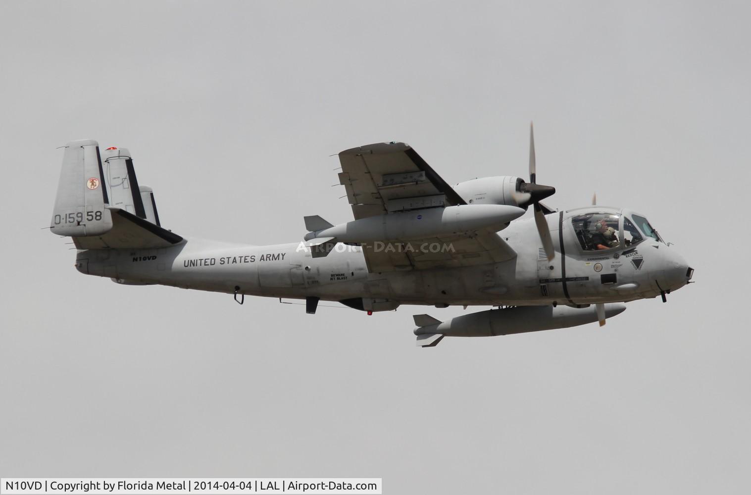 N10VD, 1968 Grumman OV-1D Mohawk C/N 162C, OV-1D