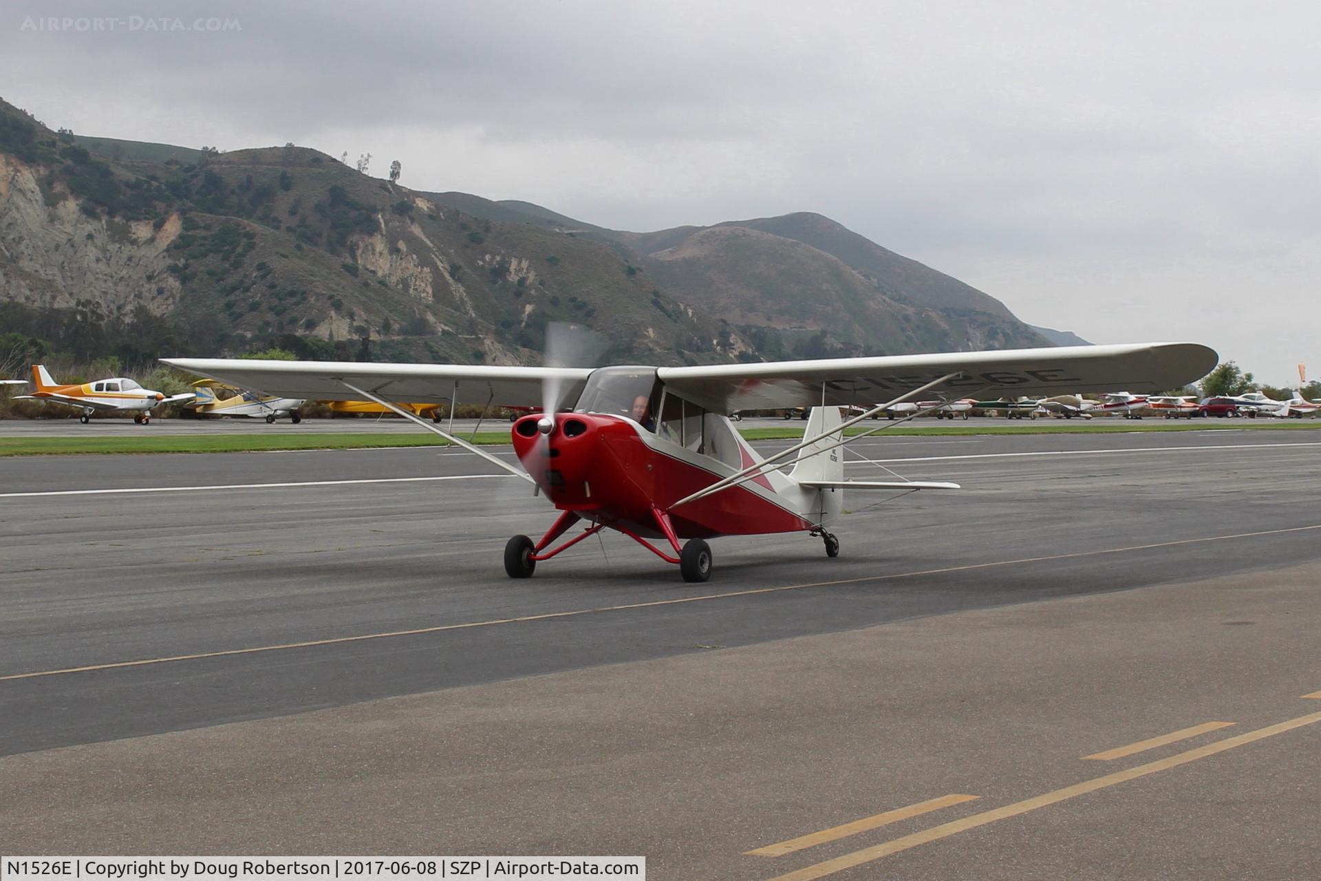 N1526E, 1946 Aeronca 7AC Champion C/N 7AC-5089, 1946 Aeronca 7AC CHAMPION, Continental A&C65 65 Hp, taxi to Rwy 22