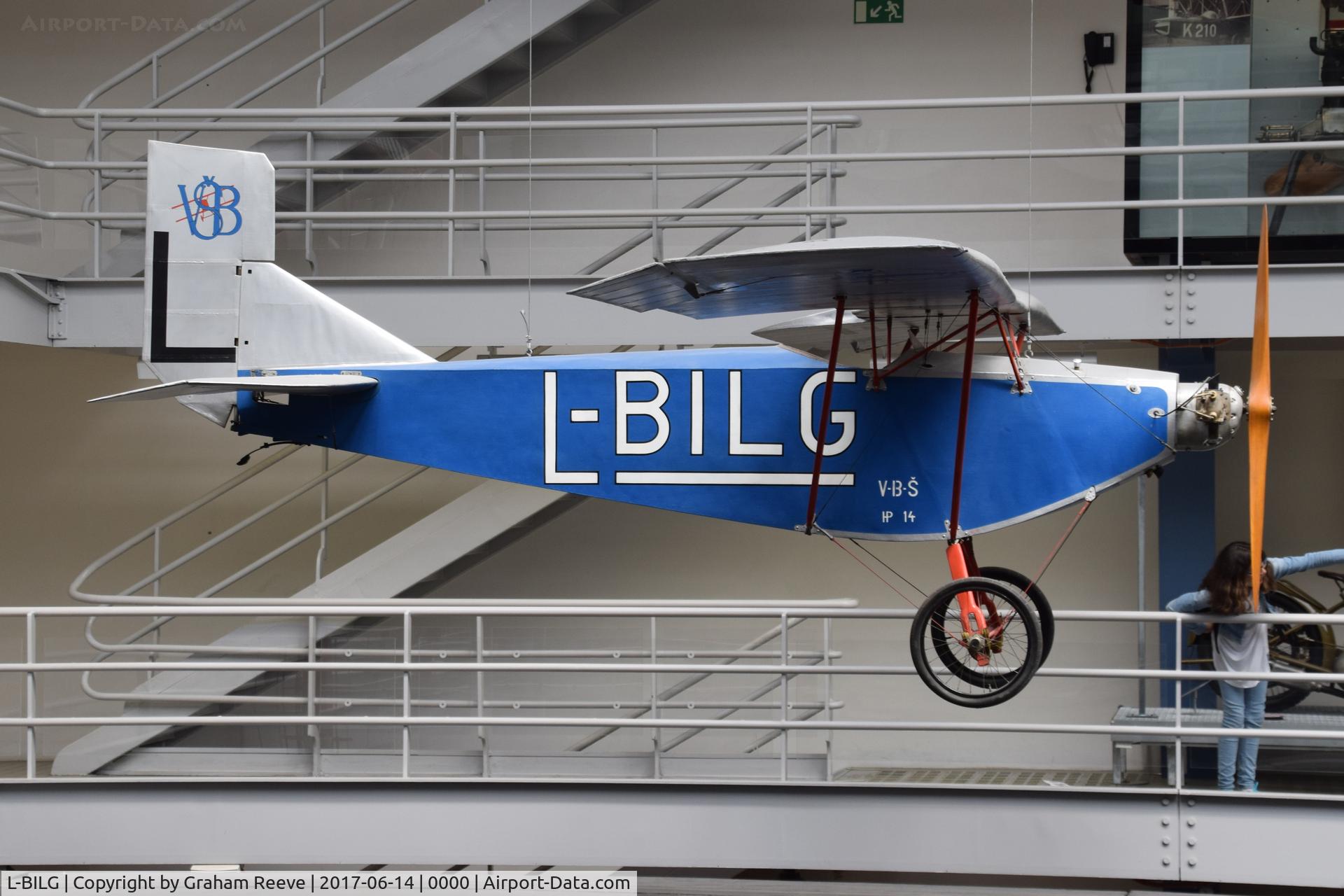 L-BILG, Simunek VBS-1 Kunkadlo C/N 1, Displayed at the 