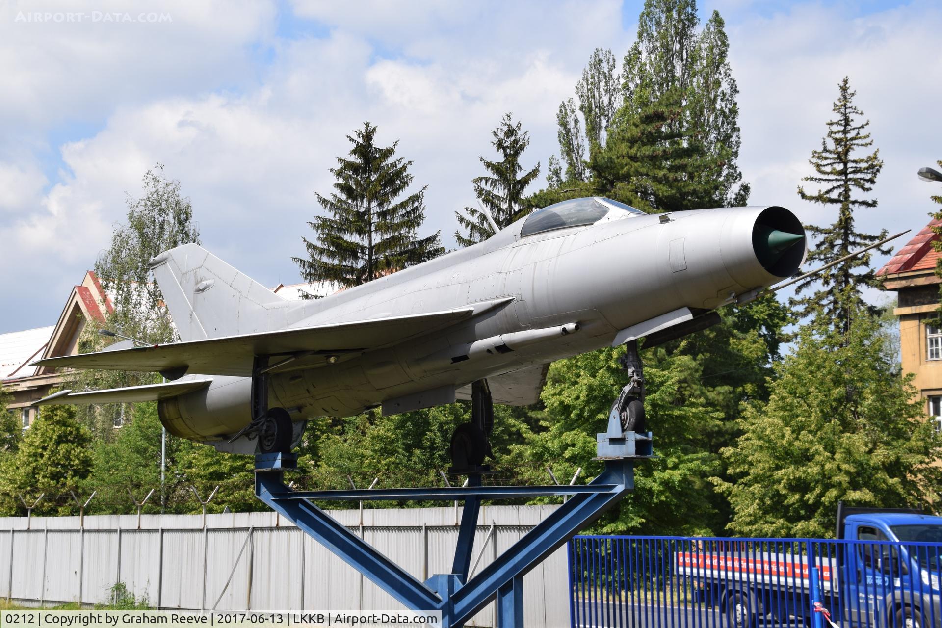 0212, Mikoyan-Gurevich MiG-21F-13 C/N 560212, Displayed at the 
