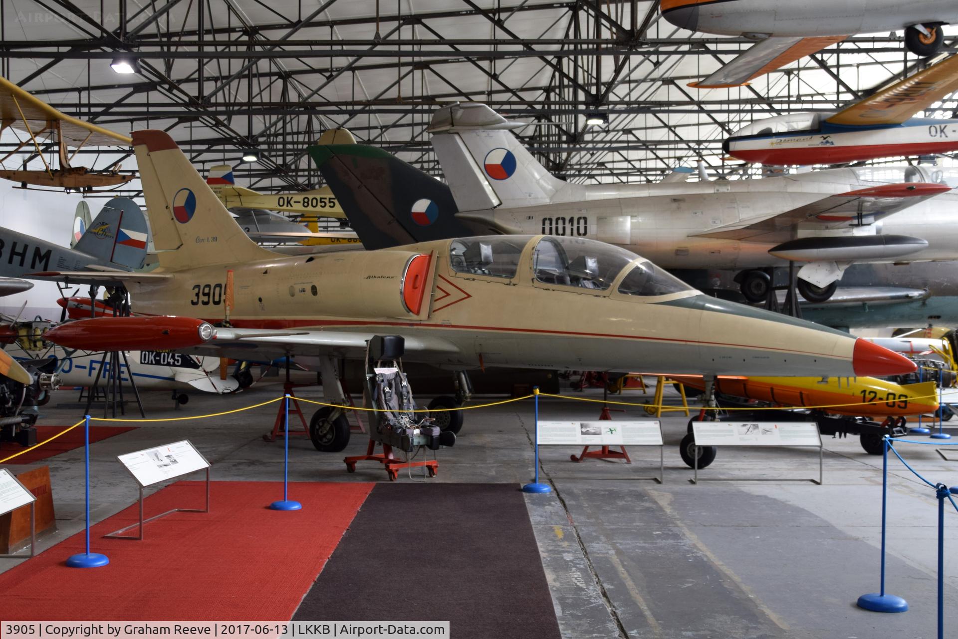3905, Aero L-39ZA Albatros C/N 633905, Displayed at the 