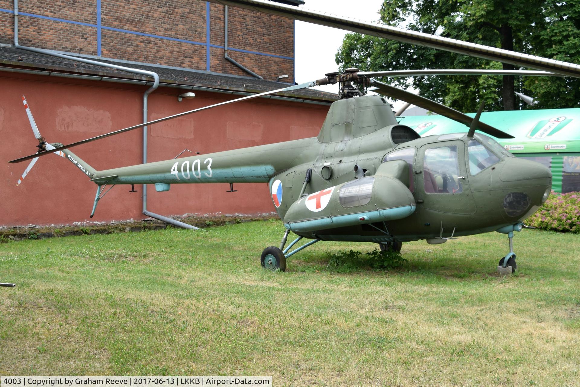 4003, Mil MI-1Wb C/N 404003, Displayed at the 