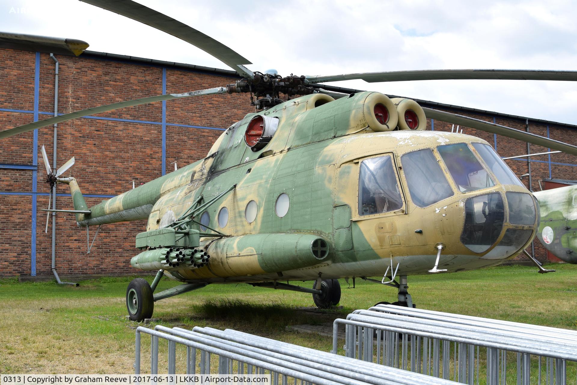 0313, Mil Mi-8T Hip C/N 0313, Displayed at the 