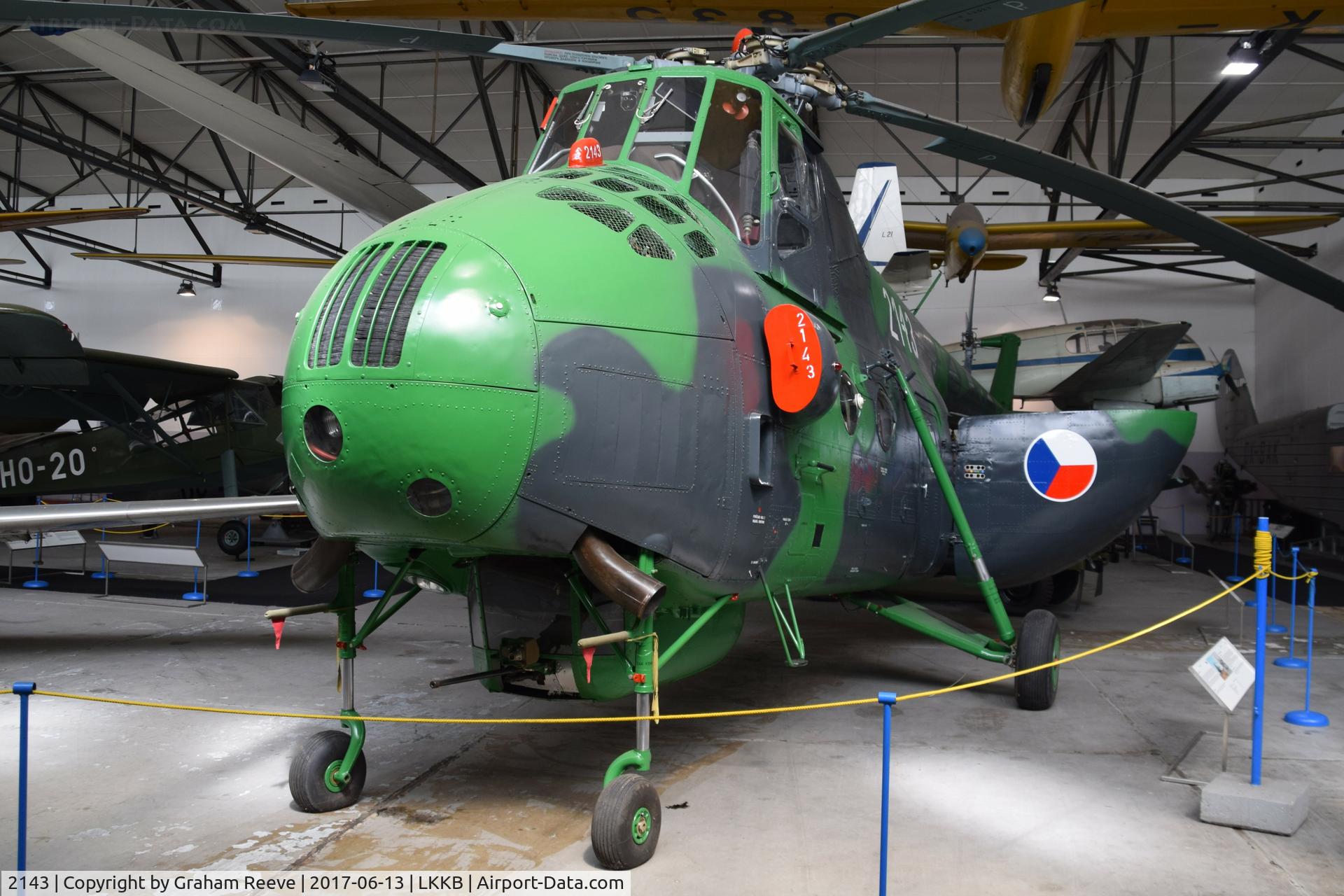 2143, 1965 Mil Mi-4A Hound C/N 02143, Displayed at the 