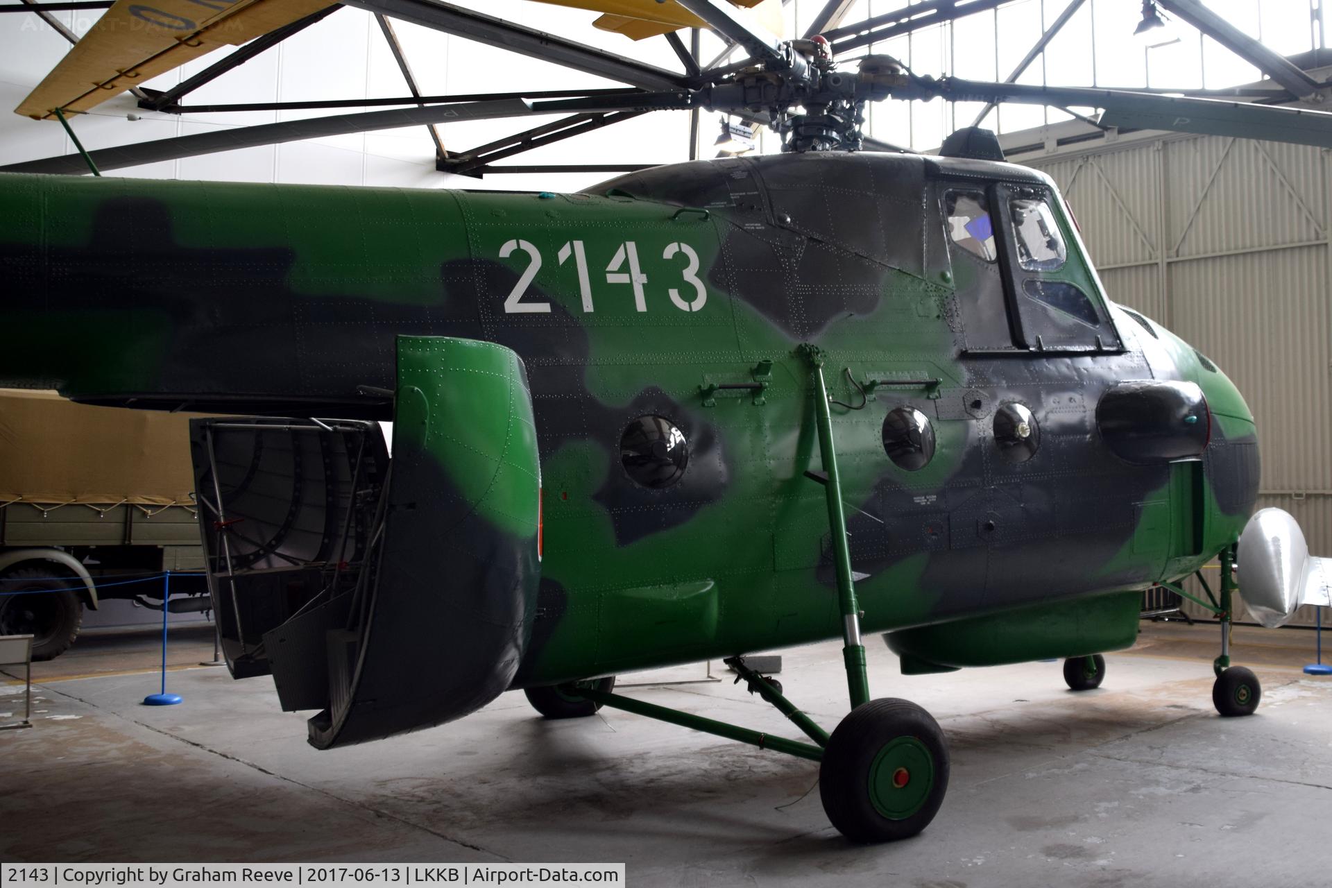 2143, 1965 Mil Mi-4A Hound C/N 02143, Displayed at the 